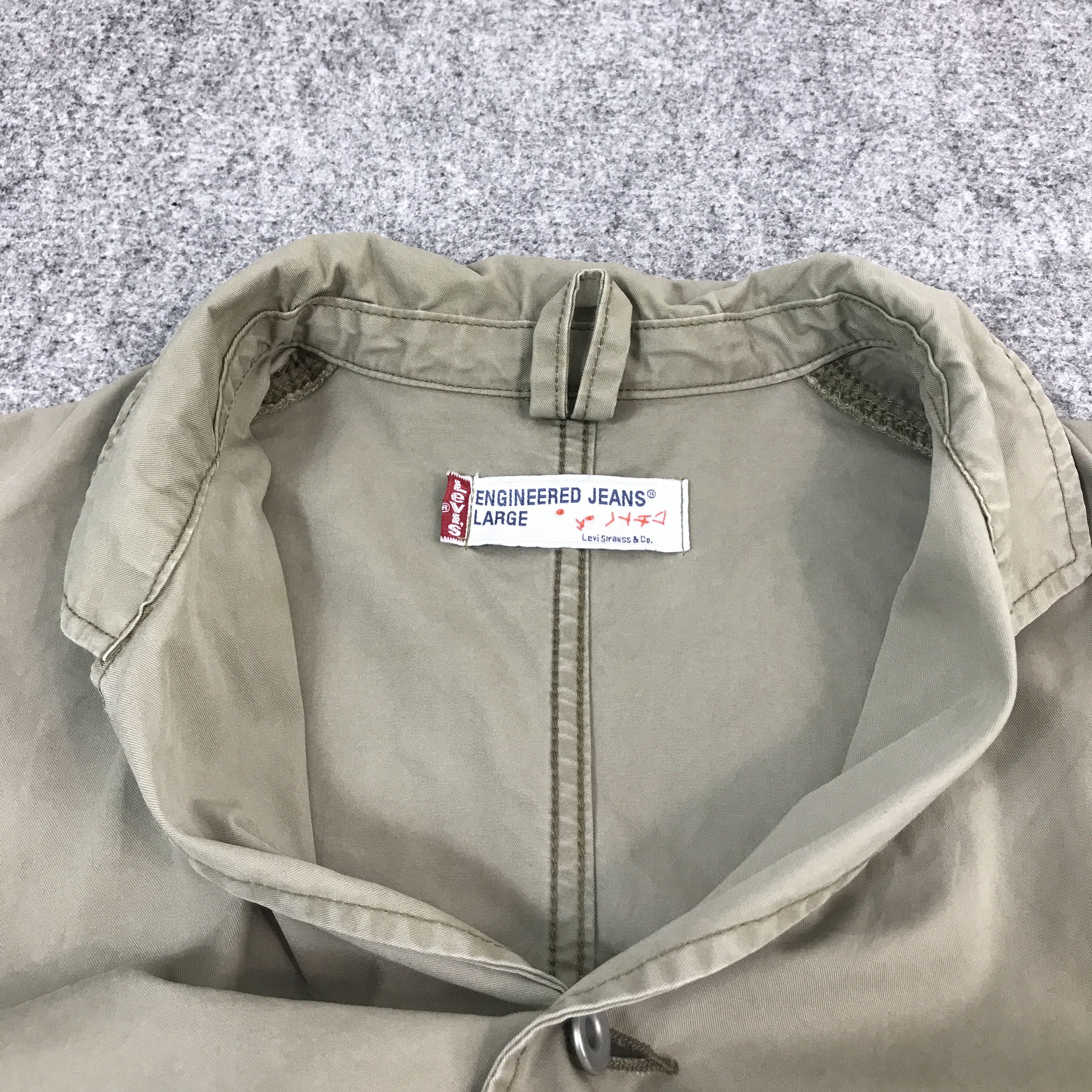 Levi's Levis single pocket khaki jacket Size US L / EU 52-54 / 3 - 5 Thumbnail