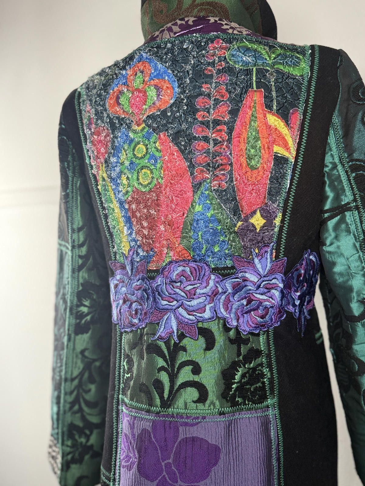 Desigual Casaco Desigual Patchwork Jacquard Size M / US 6-8 / IT 42-44 - 8 Thumbnail