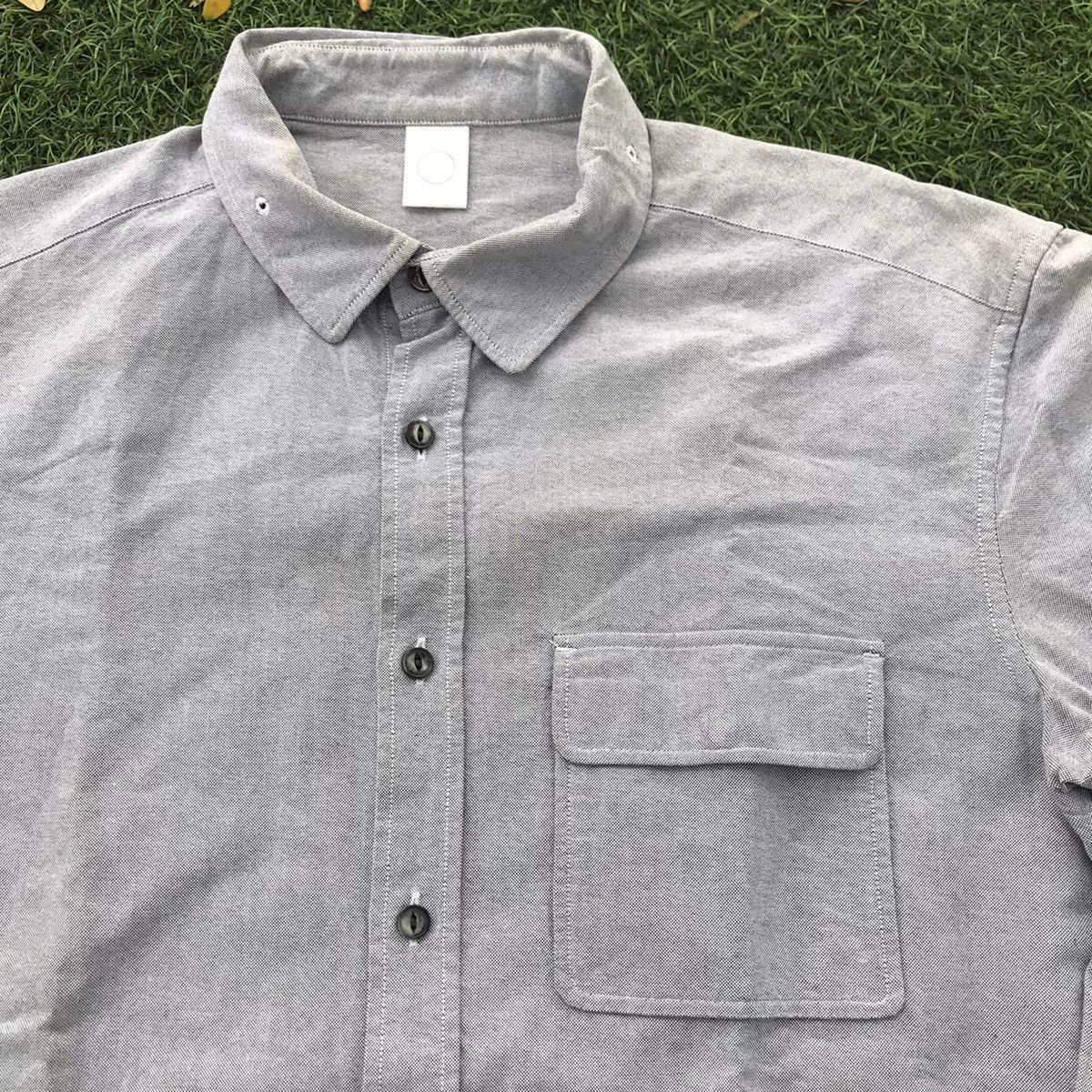 Issey Miyake × Japanese Brand Tac:Tac Grey Shirt Japan Cpo Officer Military Shirt issey mi Size US M / EU 48-50 / 2 - 4 Thumbnail