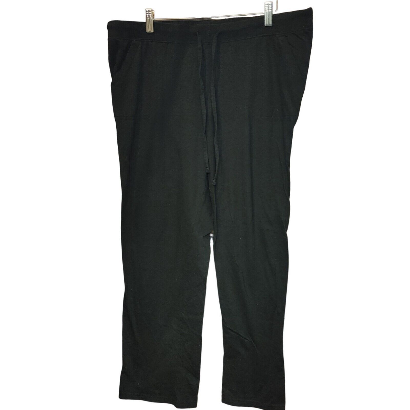 Other Sonoma Goods For Life Women's Black Ankle Cropped Pajama Leg Size 32" / US 10 / IT 46 - 1 Thumbnail
