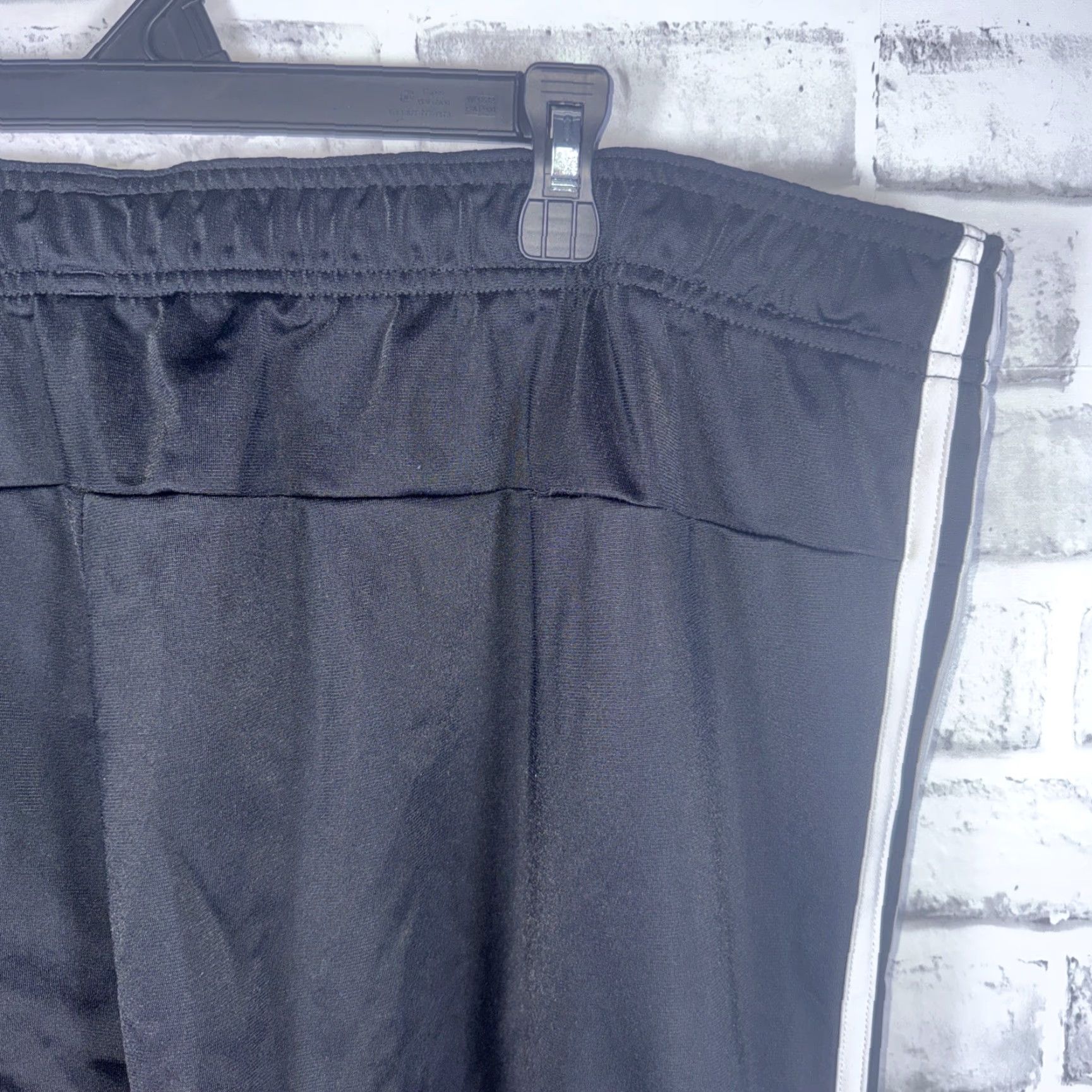 Adidas Adidas Sweatpants Mens 3XLT Big & Tall Black White Striped Pants Activewear Size US 39 - 4 Thumbnail