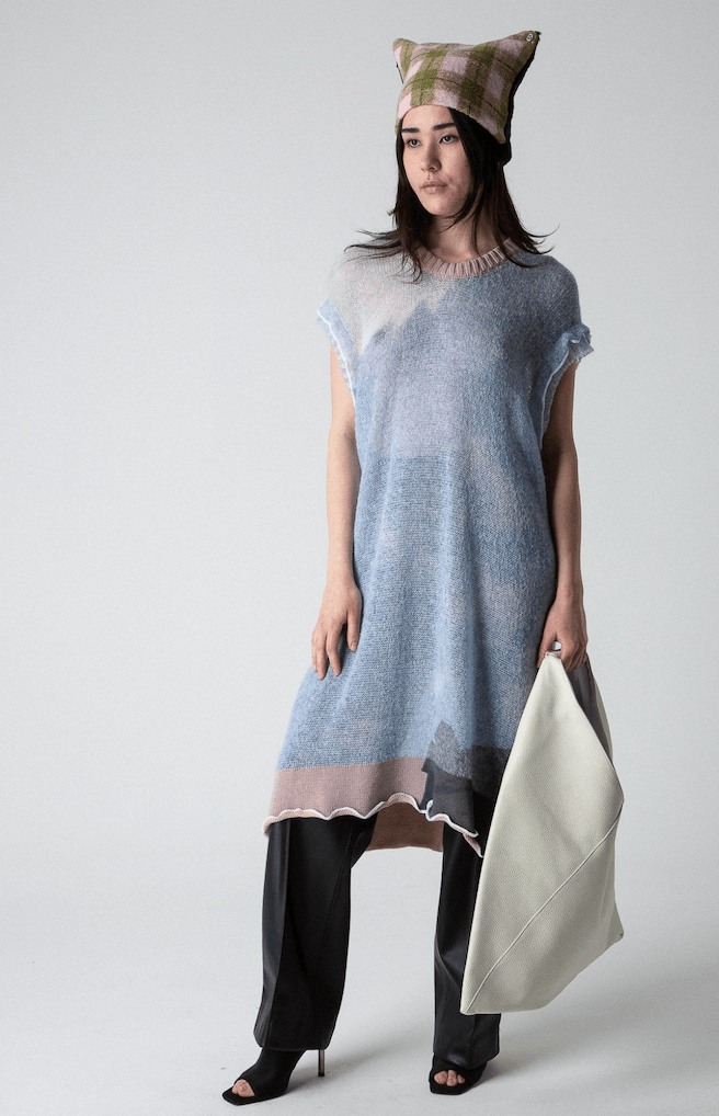 Maison Margiela $850 Maison Margiela Oversized Knitted Dress Size S / US 4 / IT 40 - 4 Thumbnail
