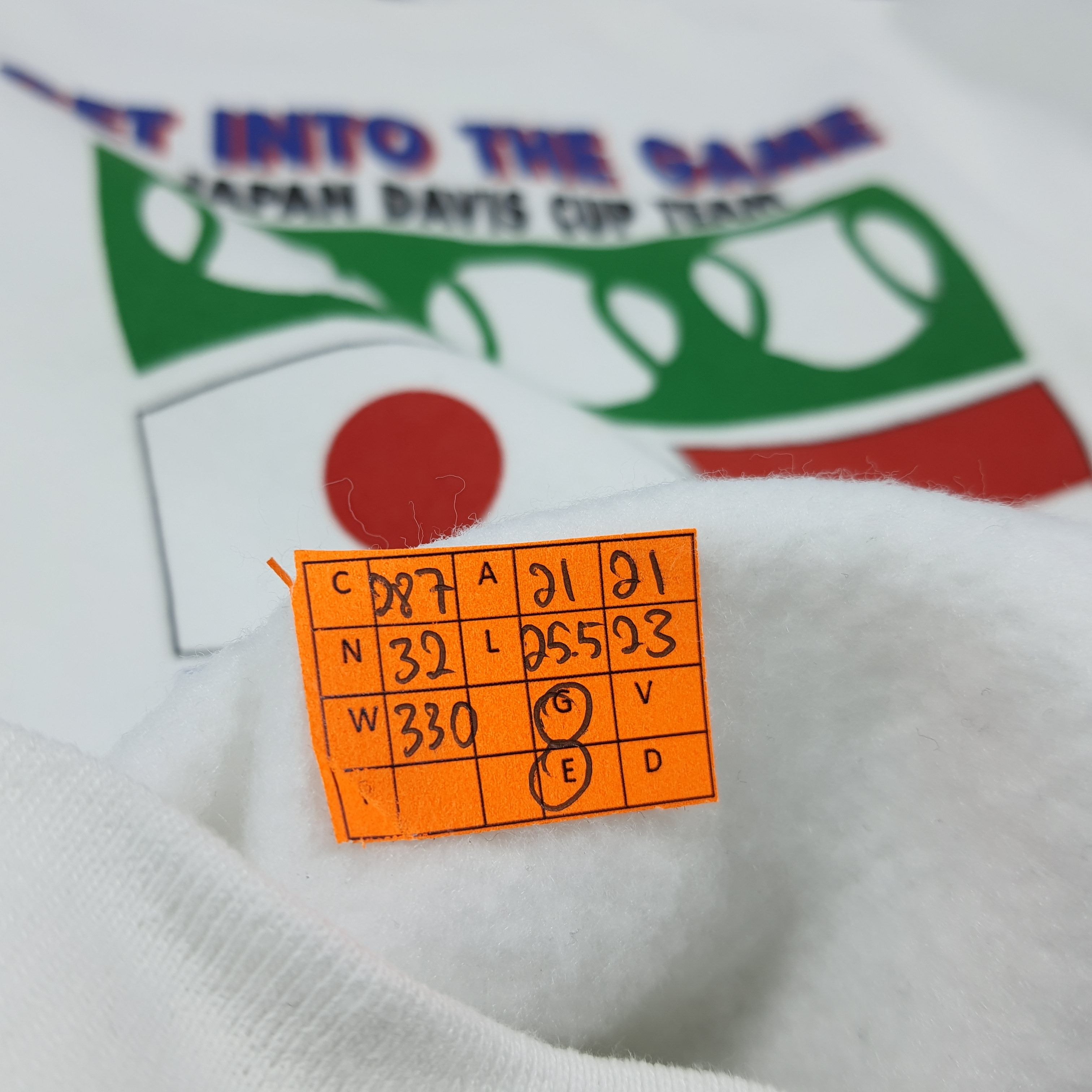 Fruit Of The Loom Vintage 1998 Davis Cup Sweatshirt Sapporo Tennis C287N32 Size US M / EU 48-50 / 2 - 7 Thumbnail