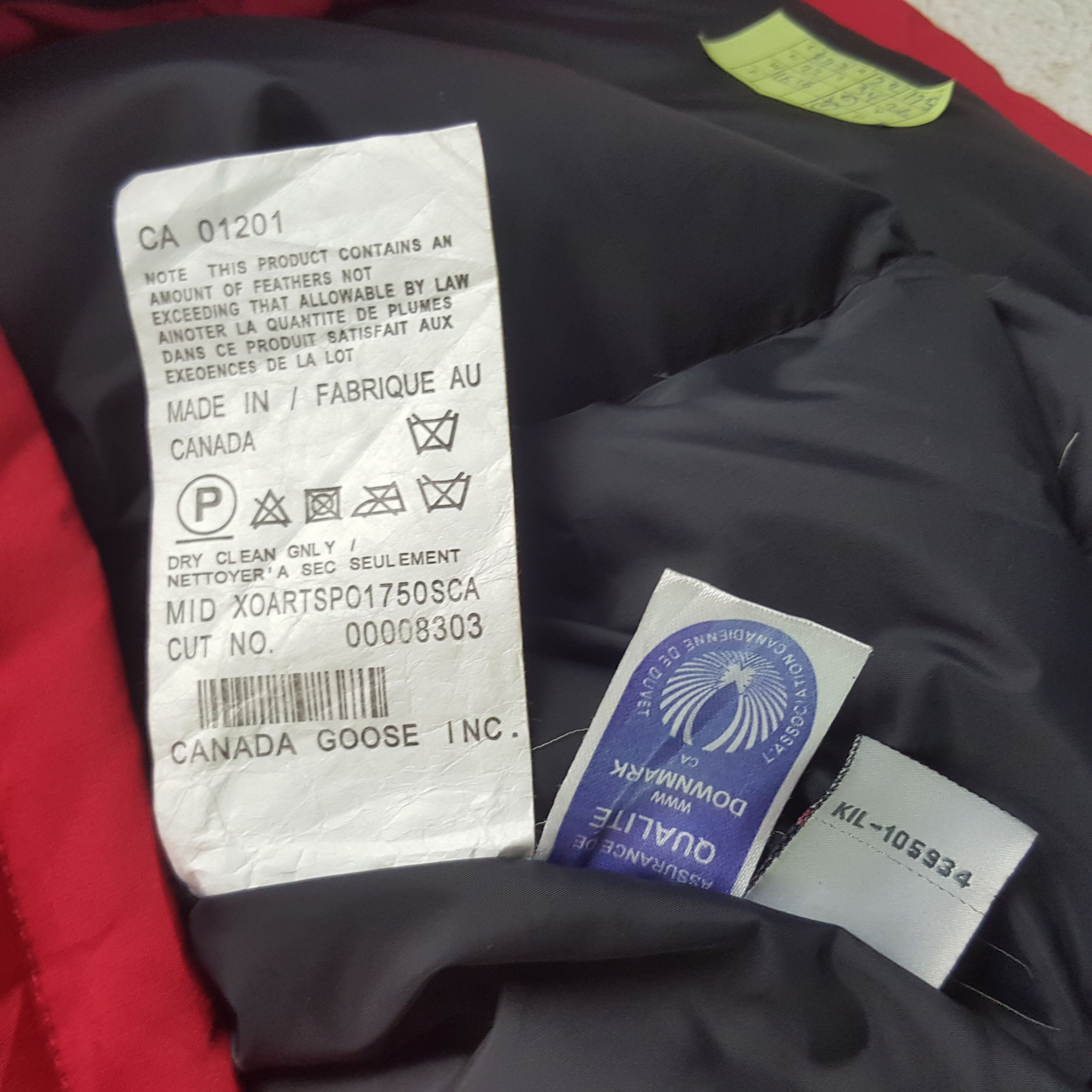 Vintage Vintage Canada Goose Designer Brand Winter Jacket Size US M / EU 48-50 / 2 - 9 Thumbnail