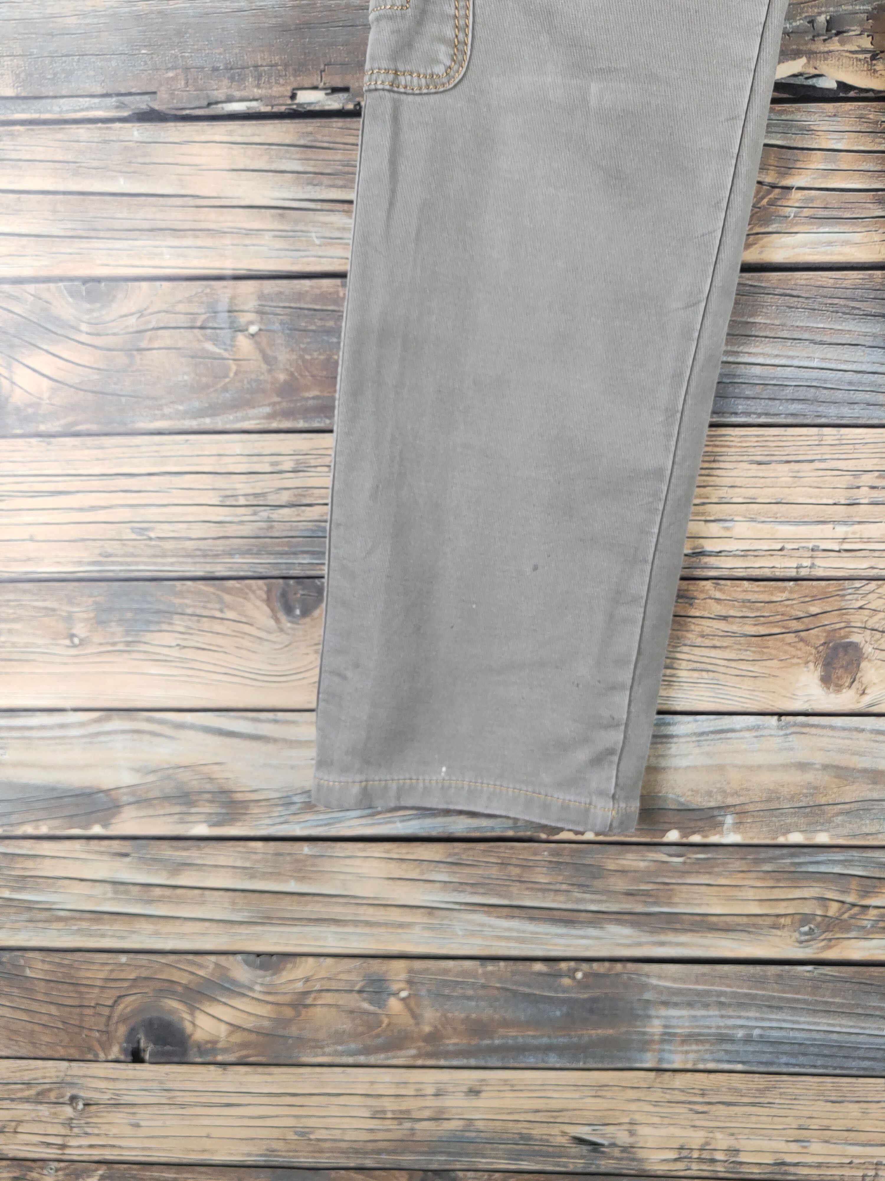 Japanese Brand DL Appena Due Green Faded Multipocket Cargo Pants #2420 Size 27" / US 4 / IT 40 - 4 Thumbnail