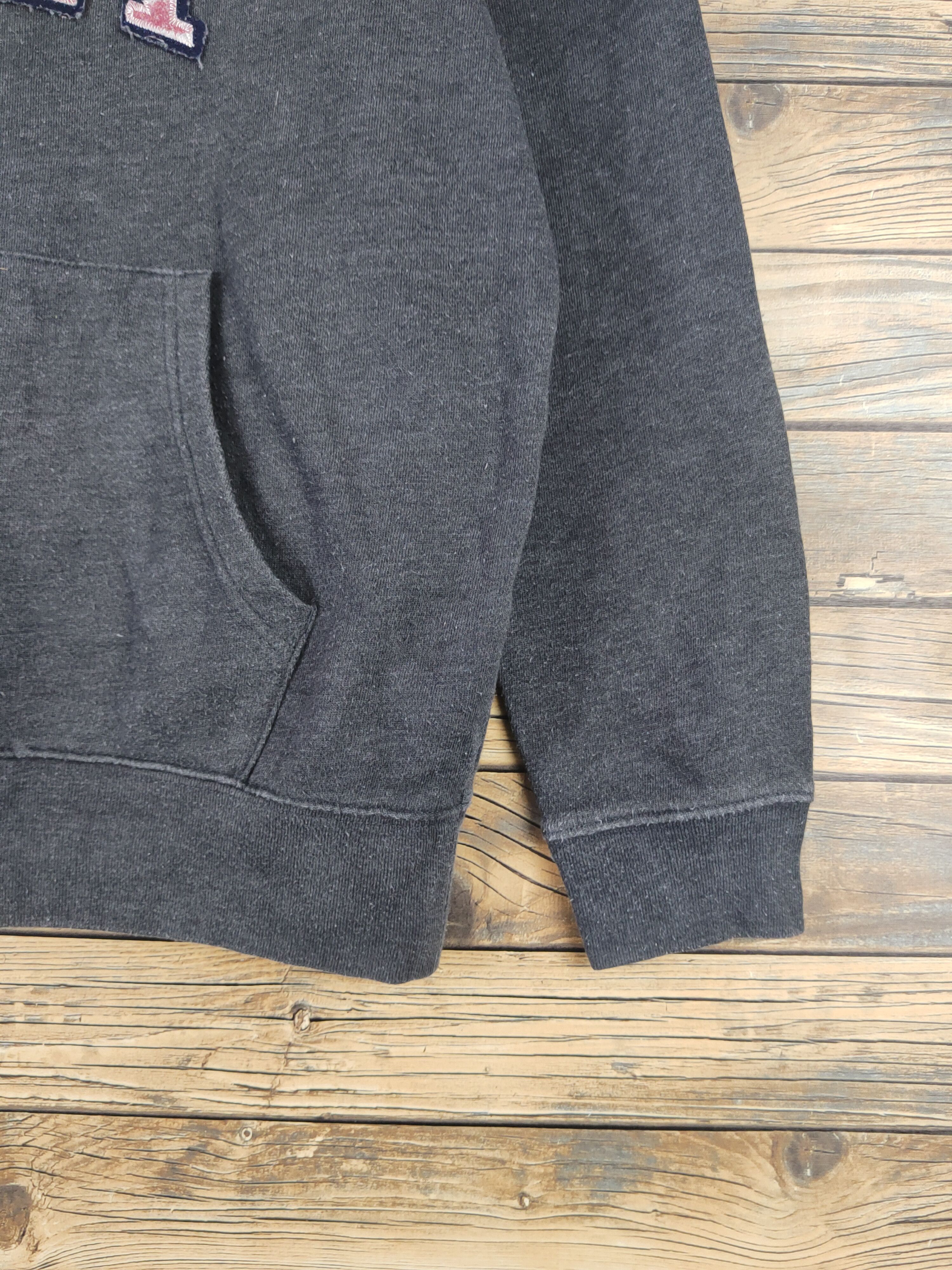 Japanese Brand DL Gap Black Hoodie Sweatshirts #1684 Size US M / EU 48-50 / 2 - 7 Thumbnail