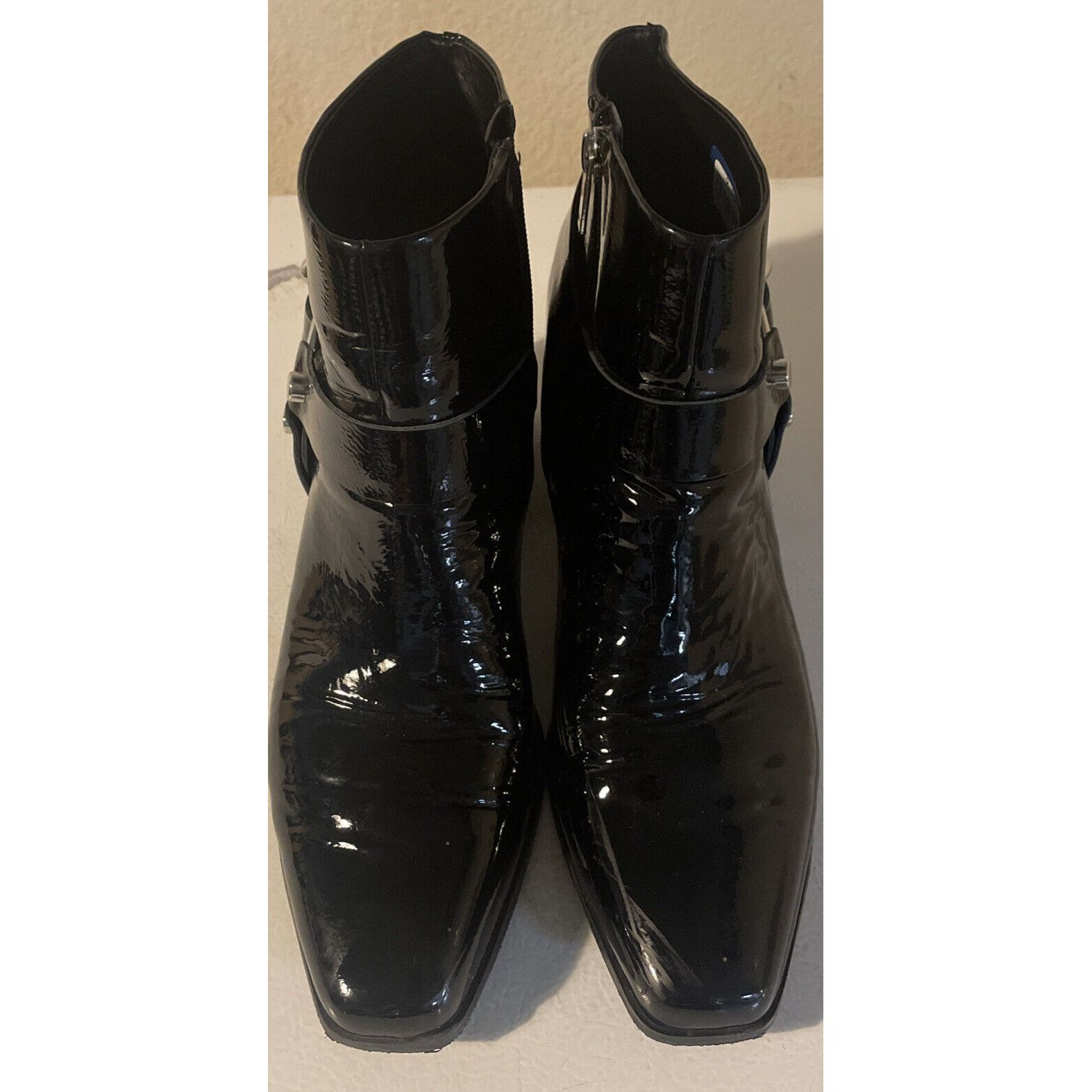 Marc Fisher Marc Fisher LDT Gerod Black Bootie Boots Chunky Heel 11M Size US 11 / IT 41 - 3 Thumbnail