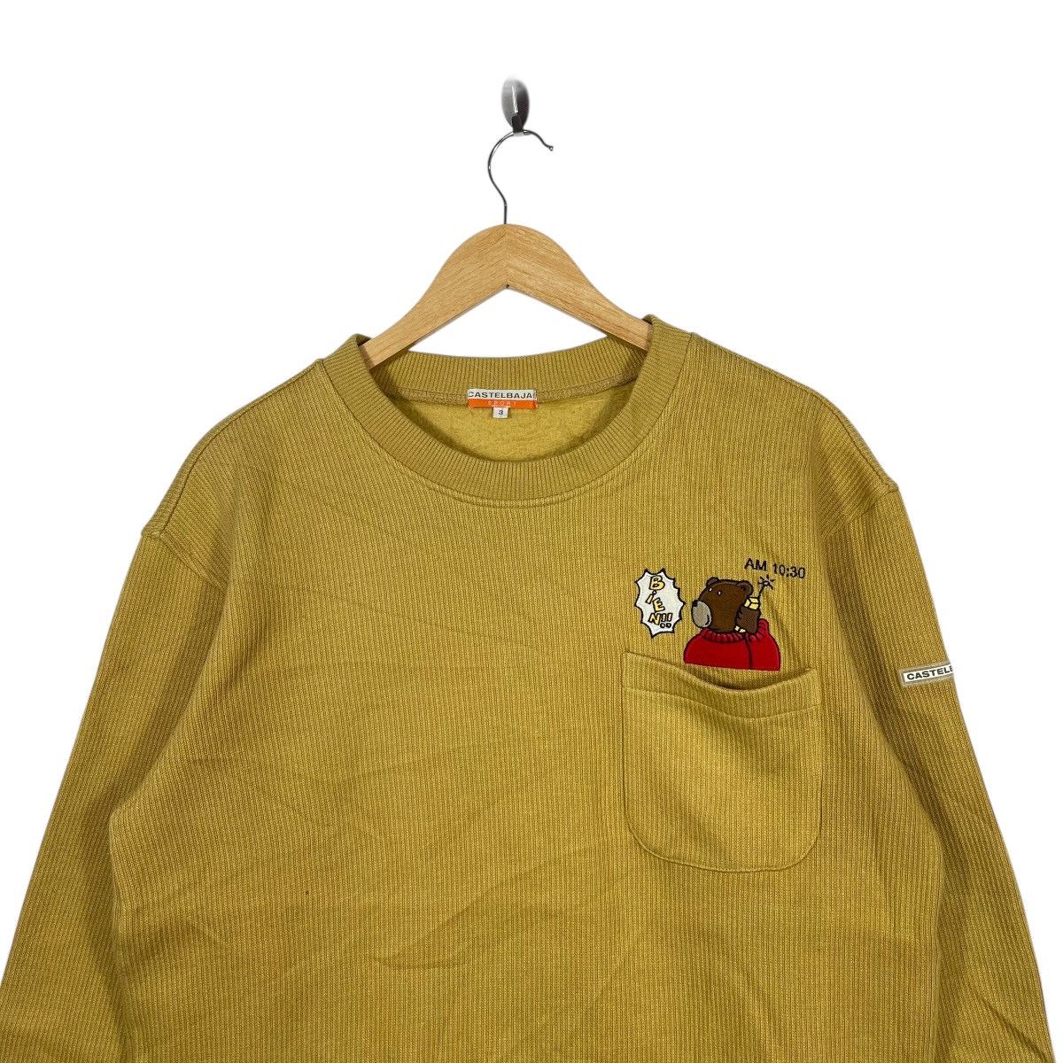Jean Charles De Castelbajac Castelbajac Sport Bear Graphic Sweatshirt Pocket Design Size US L / EU 52-54 / 3 - 2 Thumbnail
