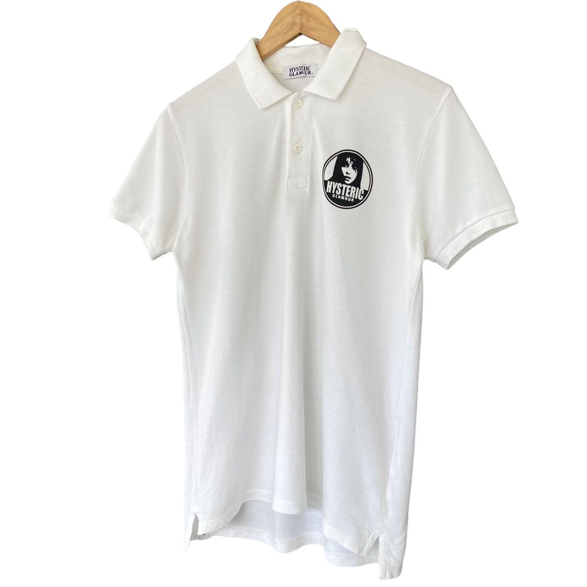 Hysteric Glamour Girls Logo Back Print Polo Shirt