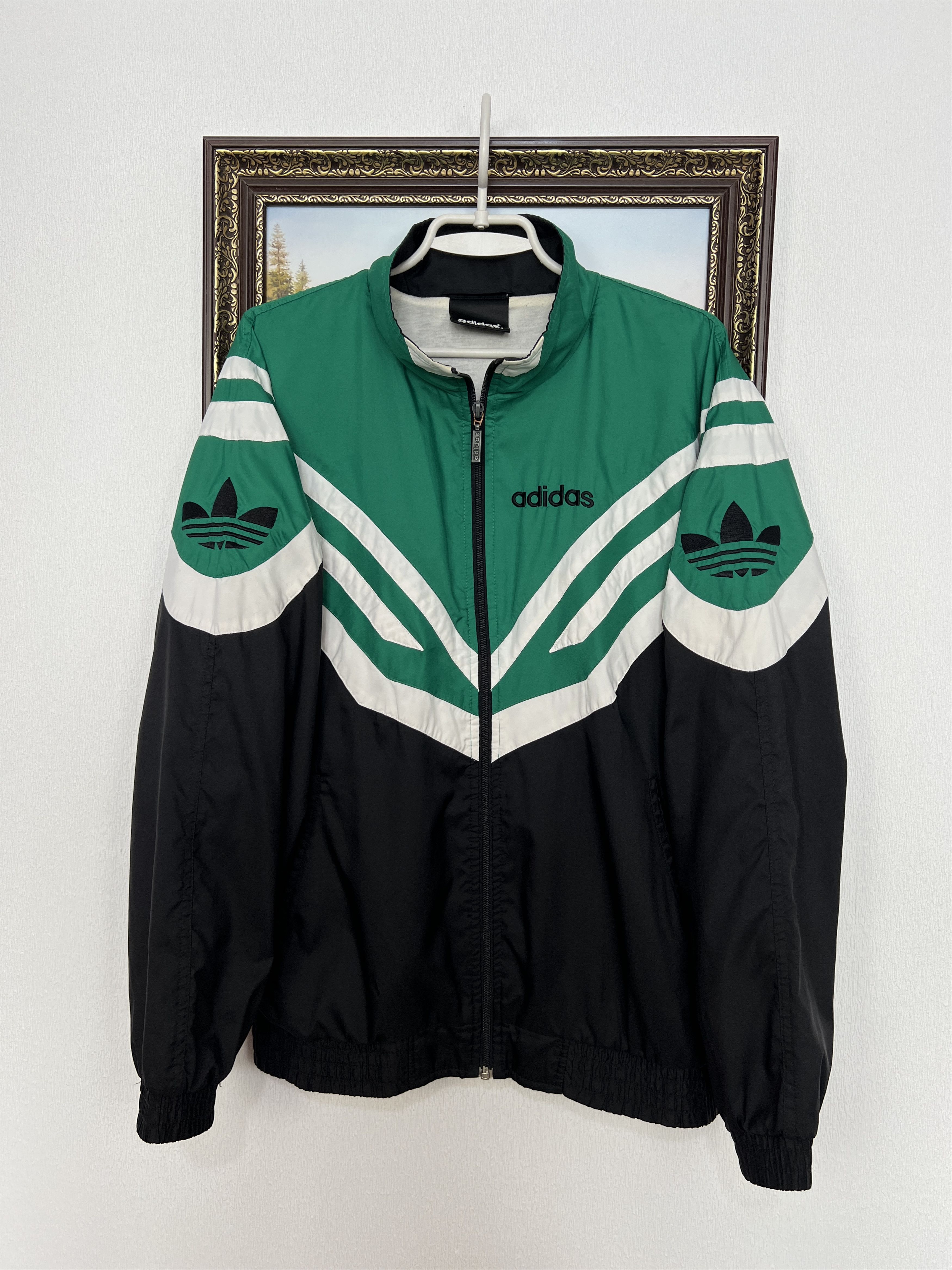 Adidas Vintage 90's Adidas Panathinaikos Football Template Jacket Size US M / EU 48-50 / 2 - 1 Thumbnail