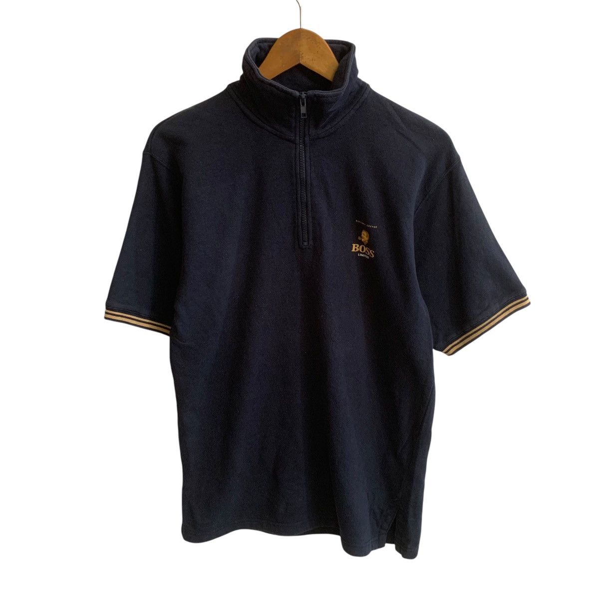 Japanese Brand × Vintage boss coffee collar shirt small Japanese brand Size US S / EU 44-46 / 1 - 1 Thumbnail