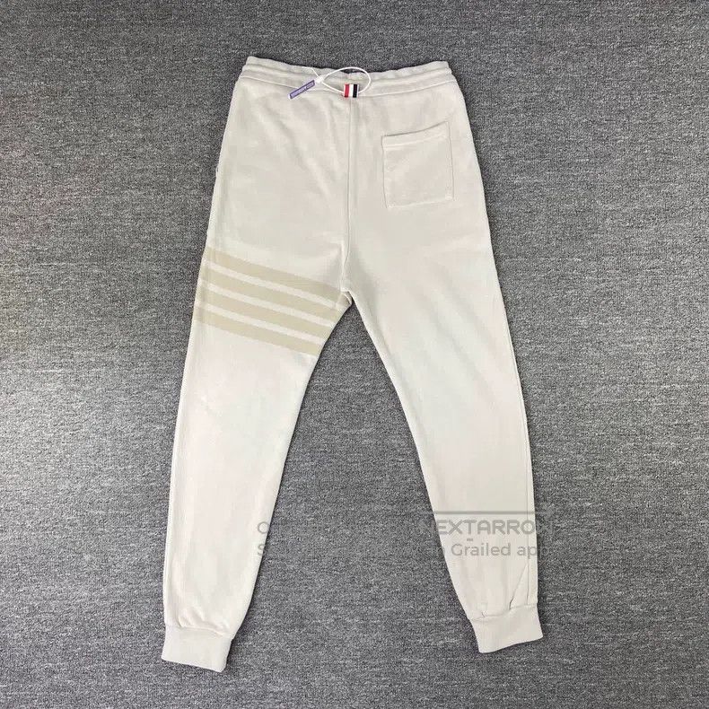 Thom Browne Thom Browne White Pants Size US 40 / EU 56 - 2 Thumbnail