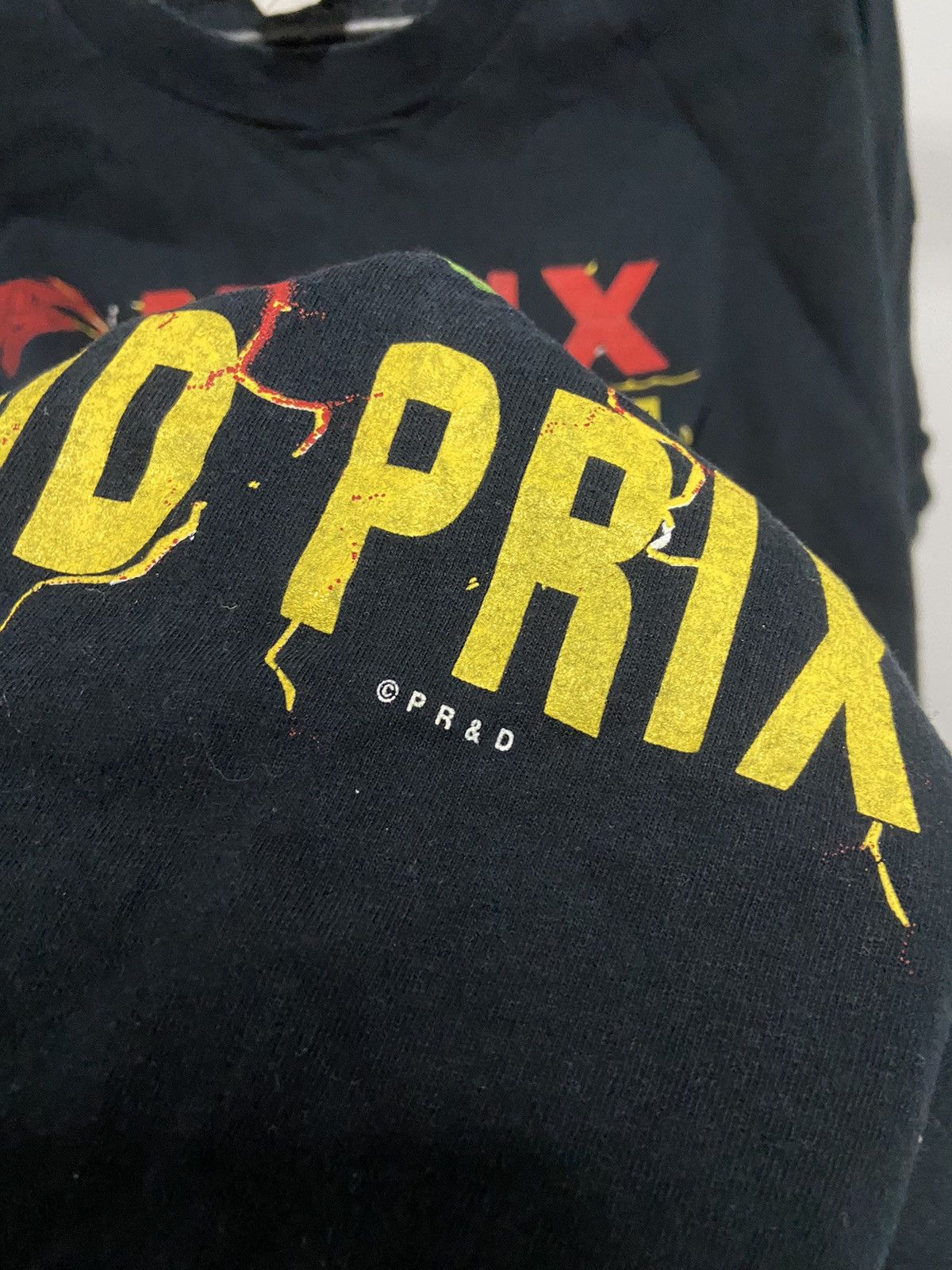 Vintage Manx Grand Prix 1997 Vintage T Shirt Big Logo Moto Racing Size US L / EU 52-54 / 3 - 4 Thumbnail