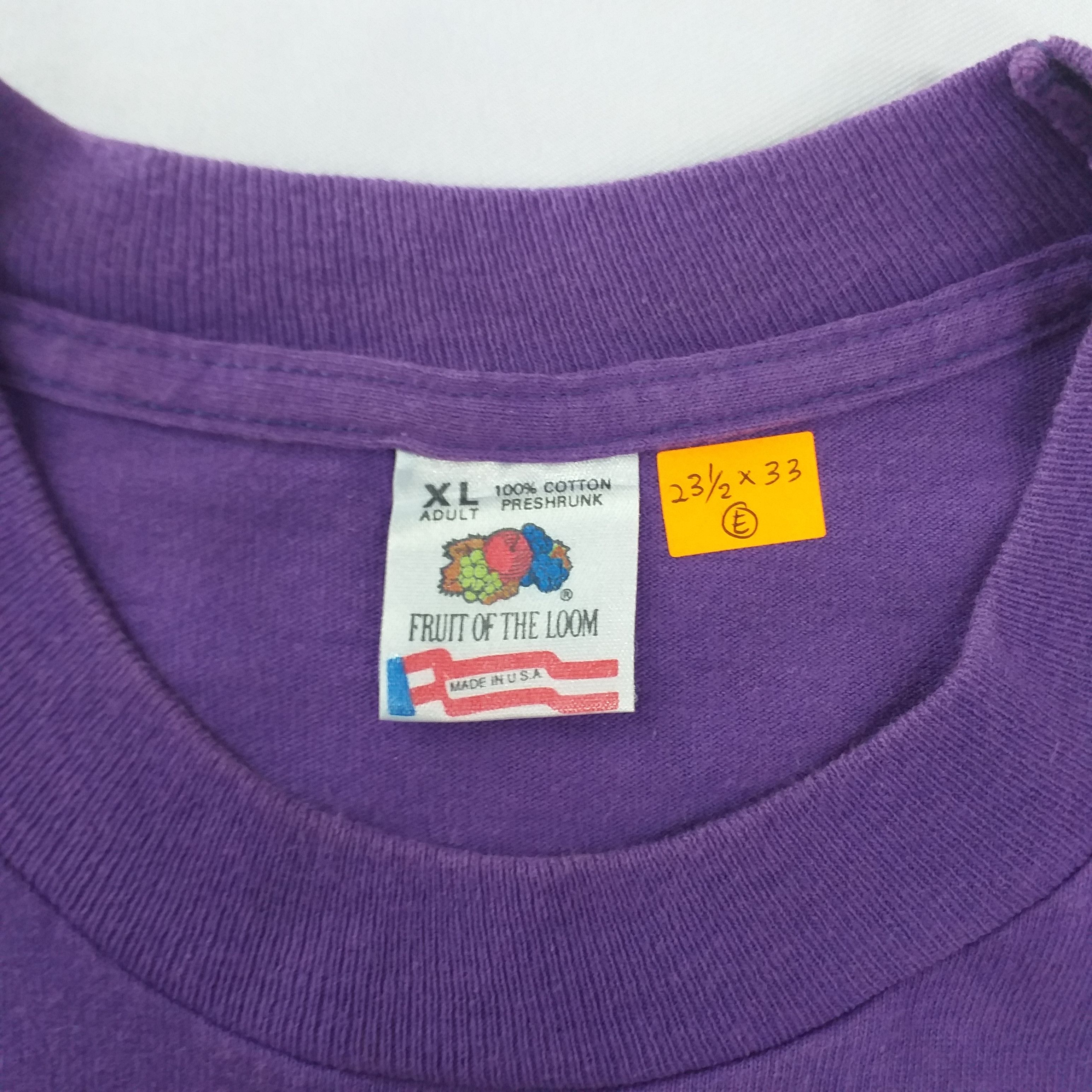 Fruit Of The Loom Vintage 90an Woman In The Wildwood XLarge Tee -E136 Size US XL / EU 56 / 4 - 3 Thumbnail