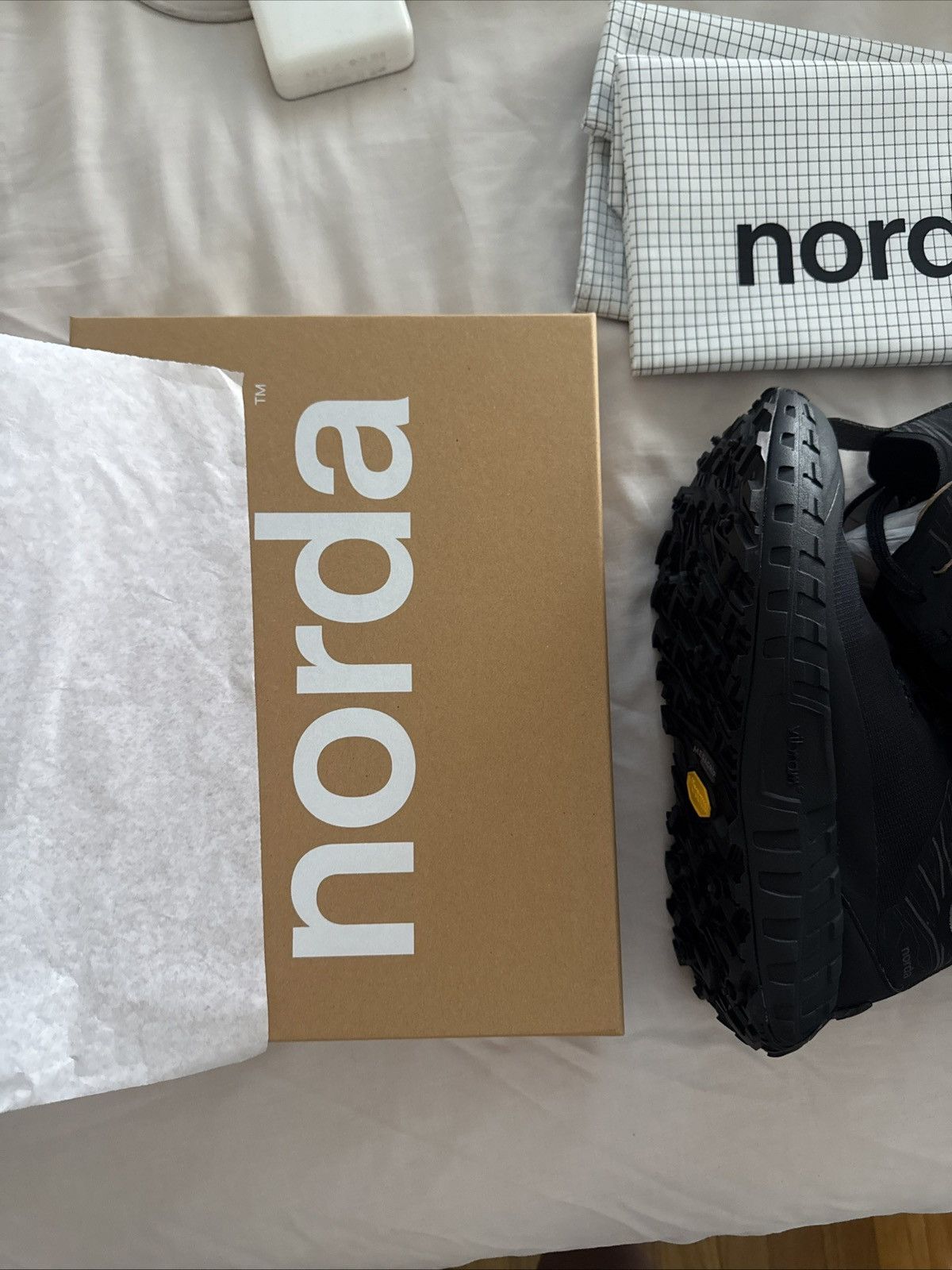 Other NWT 001 G+ - W - Stealth Black norda Womens Size US 8.5 / IT 38.5 - 3 Thumbnail