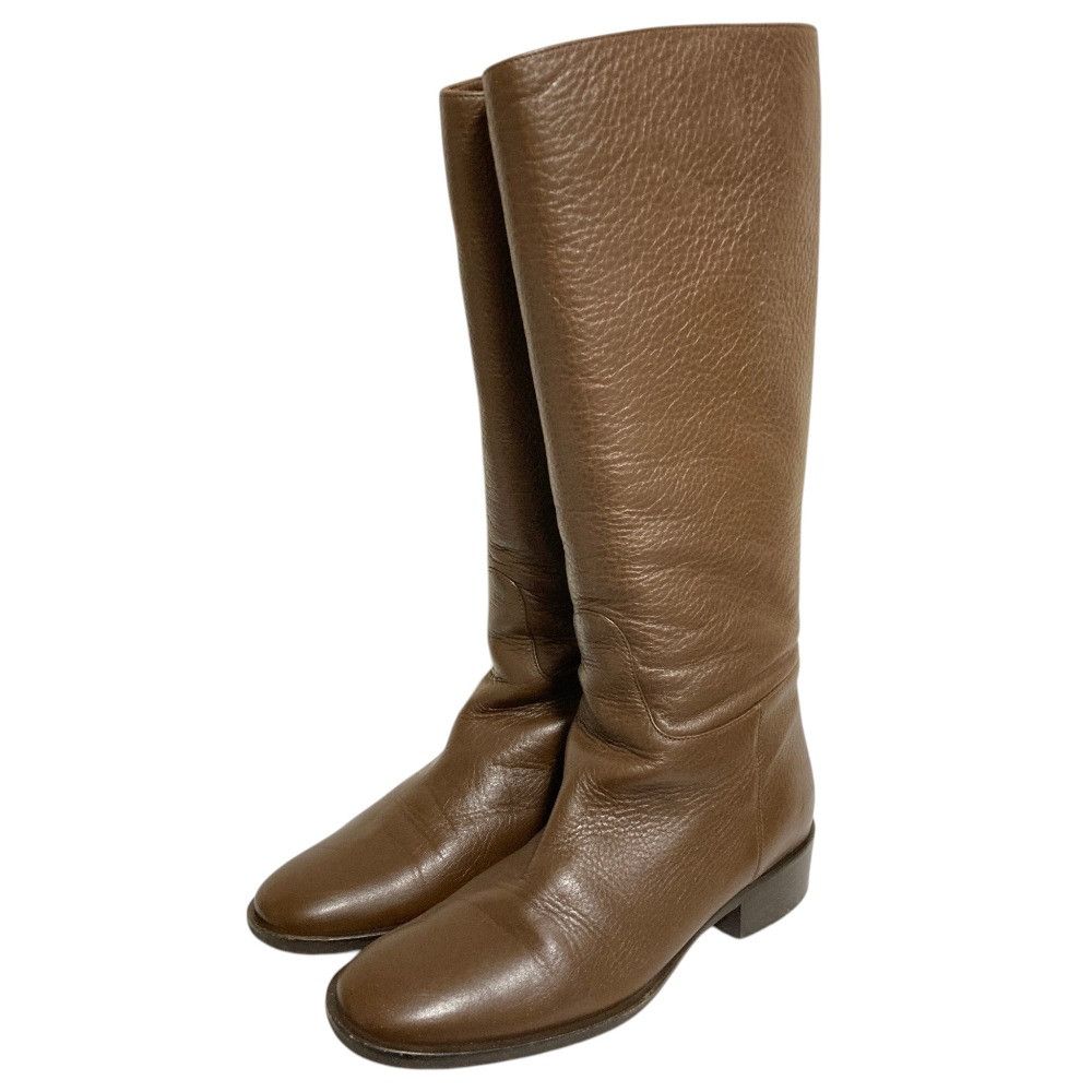 Max Mara Max Mara Max Mara Leather Long Boots Leather Shoes DUTY FREE for USA Size ONE SIZE - 1 Thumbnail