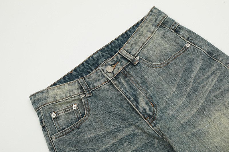 Vintage American retro high street cleanfit loose jeans Size US 32 / EU 48 - 3 Thumbnail