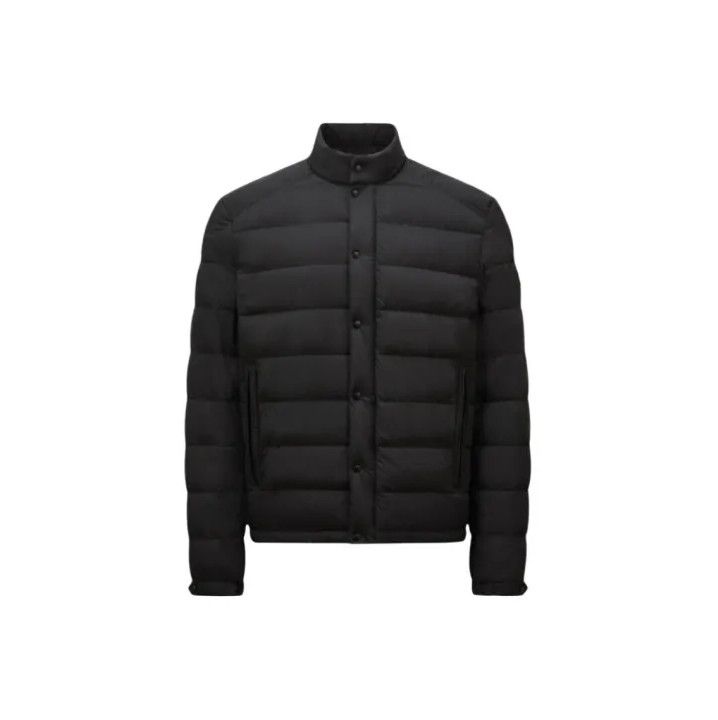 Moncler Moncler SS25 Selves Matte Ribbed Logo Short Down Jacket Size US S / EU 44-46 / 1 - 1 Thumbnail