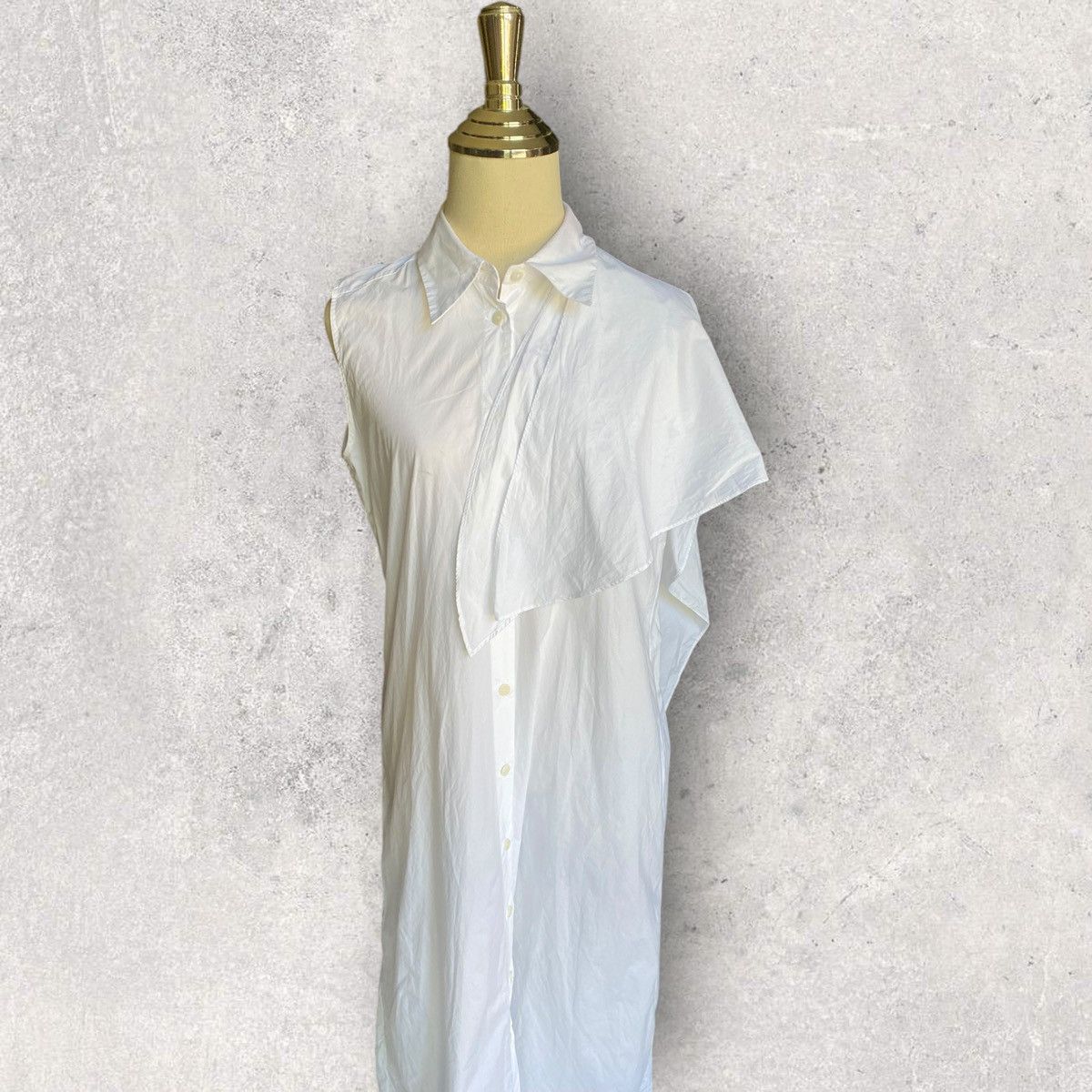 Maison Margiela MM6 Midi Dress With Tie Cape Size M / US 6-8 / IT 42-44 - 4 Thumbnail