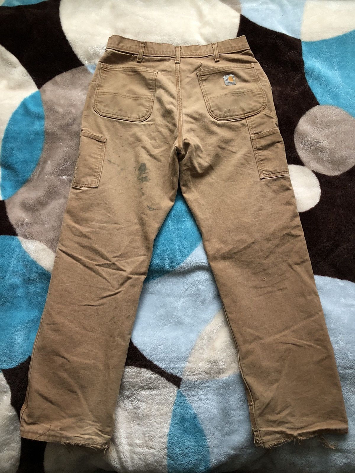 Carhartt × Vintage Vintage Carhartt Carpenter Jeans Faded Distressed Baggy Size US 34 / EU 50 - 6 Thumbnail