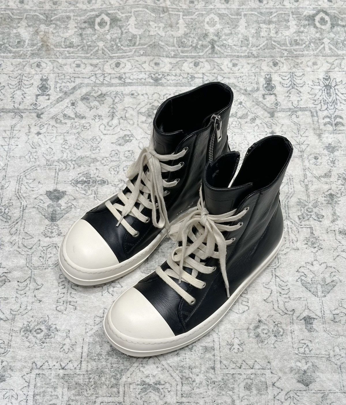 Rick Owens Rick Owens Mainline High-Top Zip Big Converse Size US 7 / EU 40 - 2 Thumbnail