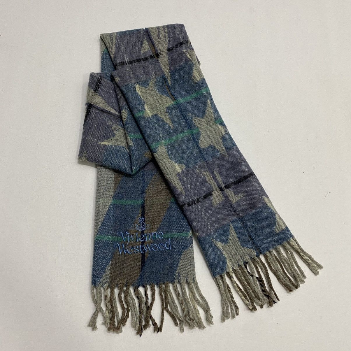 Vivienne Westwood VIVIENNE WESTWOOD SCARF MUFFLER LUX024 Size ONE SIZE - 2 Thumbnail