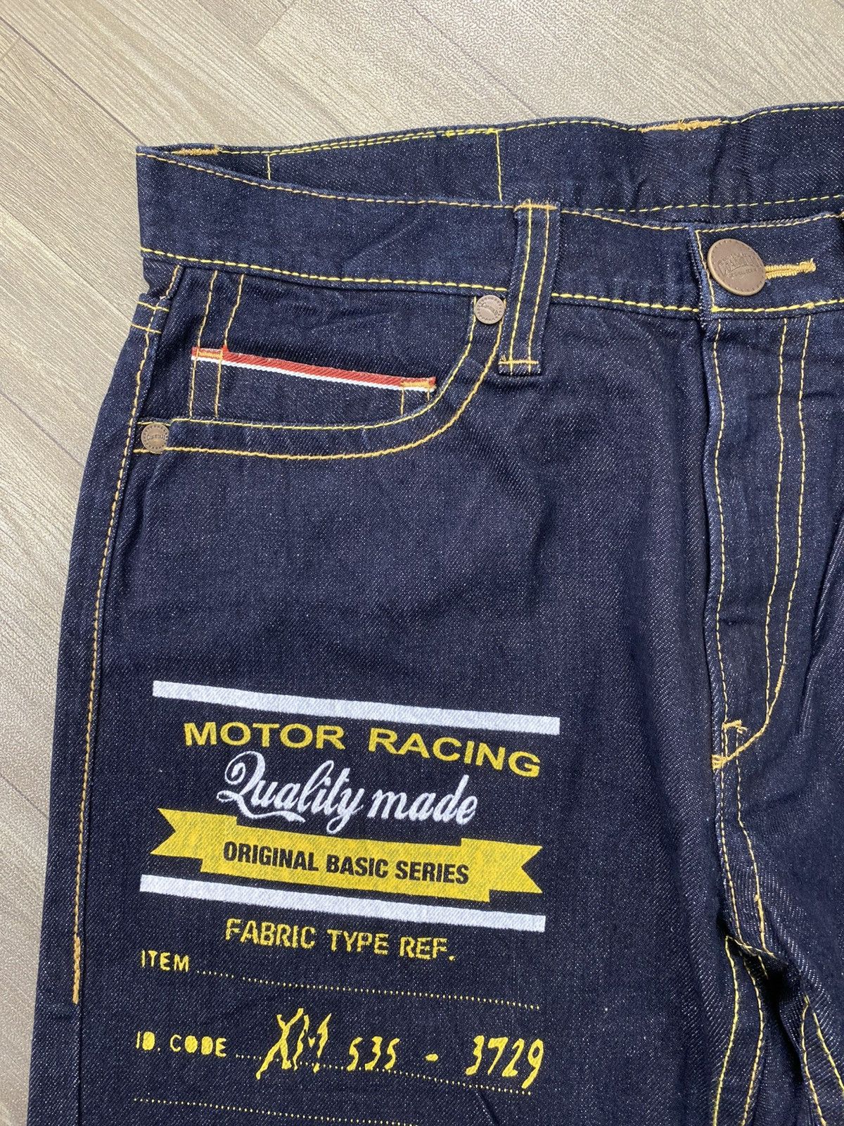 Hysteric Glamour Vintage CoandLu Japan Evisu Style Printed Selvedge Jeans Y2K Size US 34 / EU 50 - 8 Thumbnail