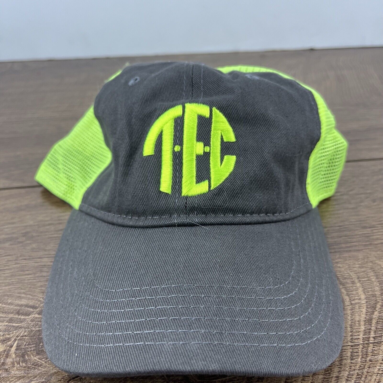 Other TEC Hat TEC Hat Gray Hat Adjustable Hat Gray Adult Hat Size ONE SIZE - 3 Thumbnail