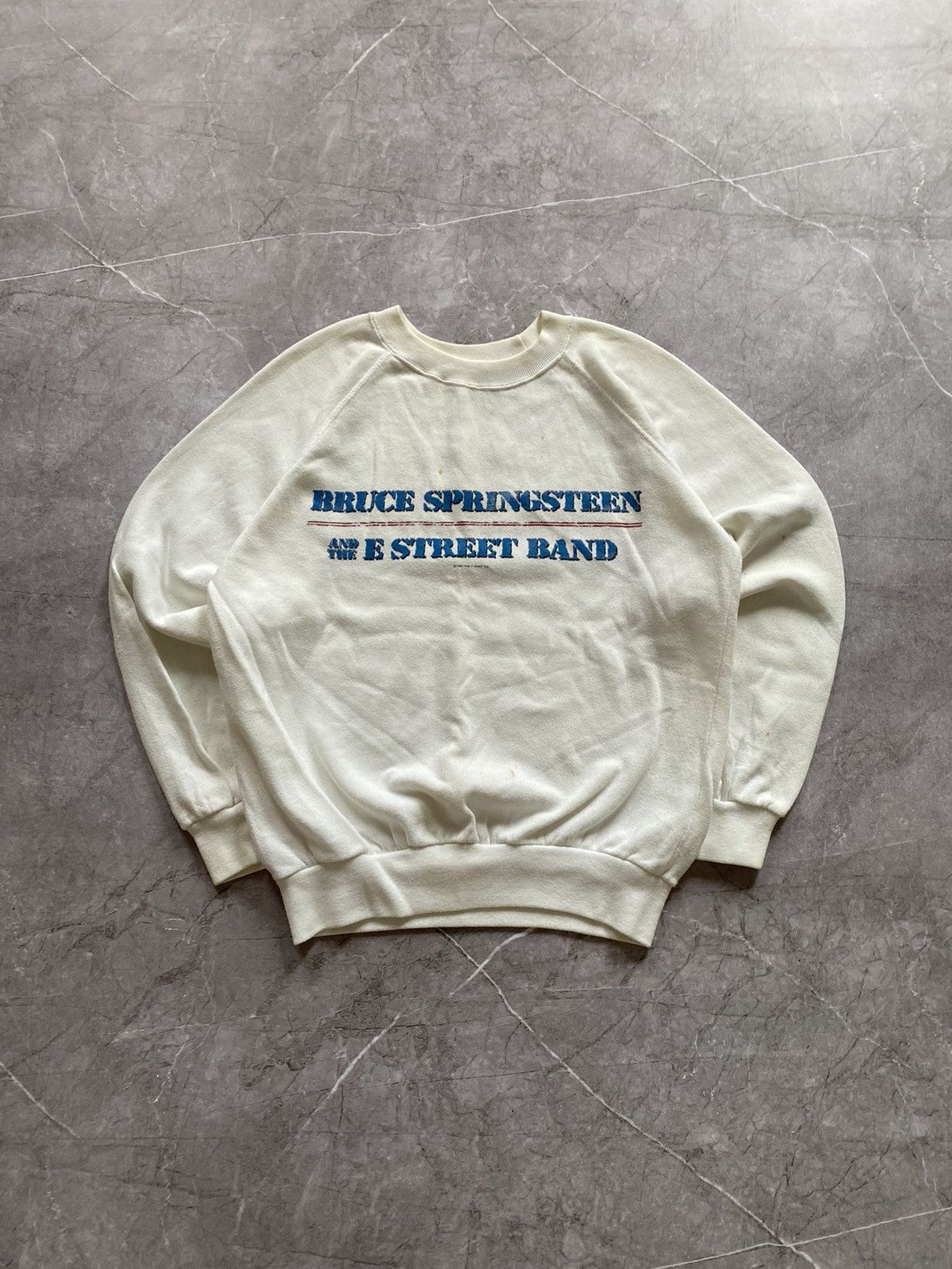 Band Tees × Vintage Vintage Bruce Springsteen World Tour 1984-85 Sweatshirt Size US S / EU 44-46 / 1 - 2 Thumbnail