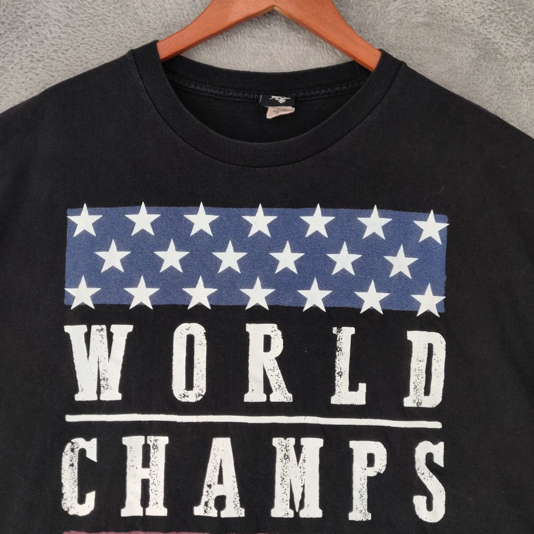 Metal Mulisha Vtg Metal Mulisha T Shirt Mens 2XL XXL Black Short Sleeve USA Flag Skate Grunge Size US XXL / EU 58 / 5 - 2 Thumbnail