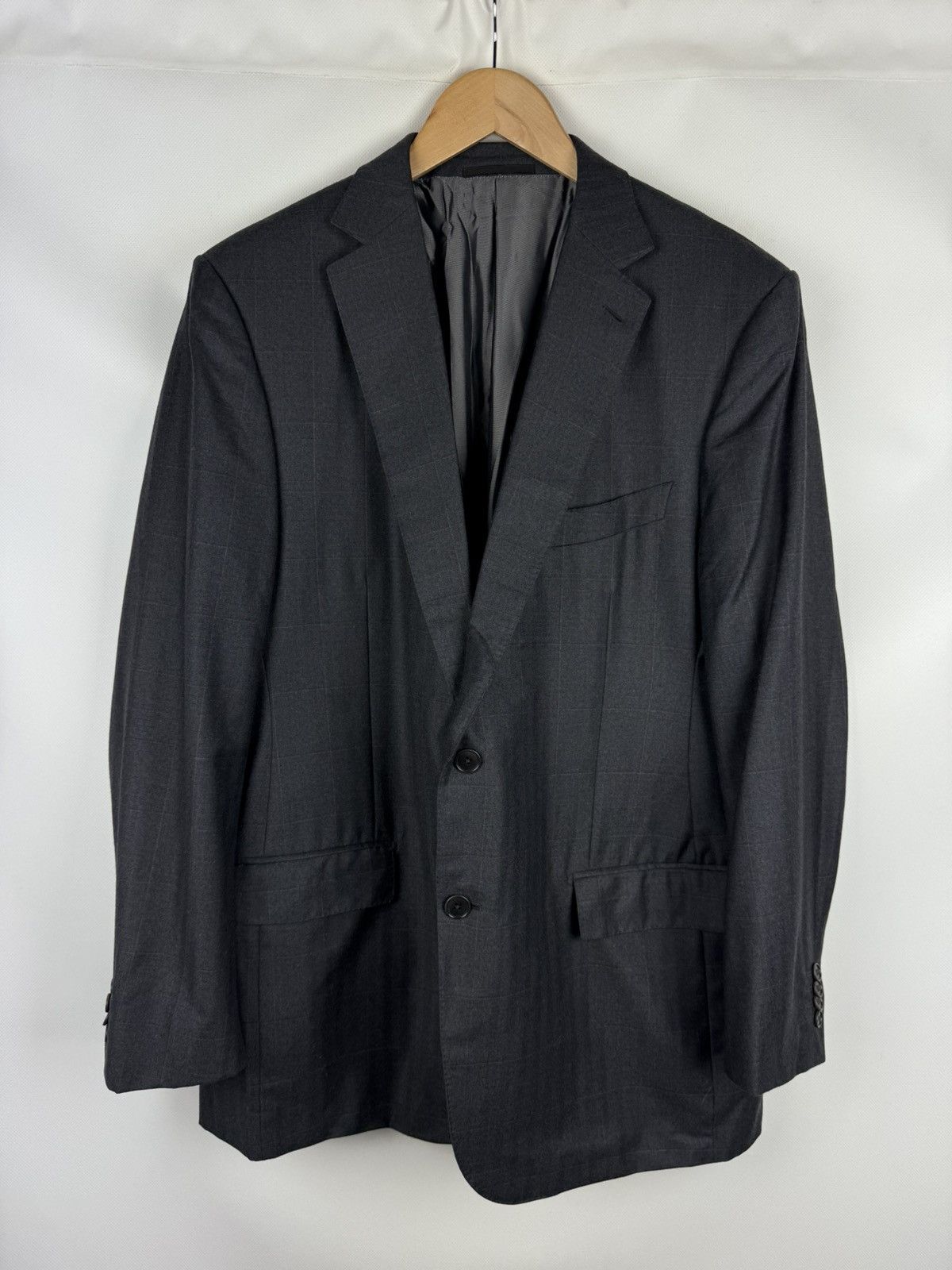 Ermenegildo Zegna Mila Checked Wool Blazer Jacket Sportcoat