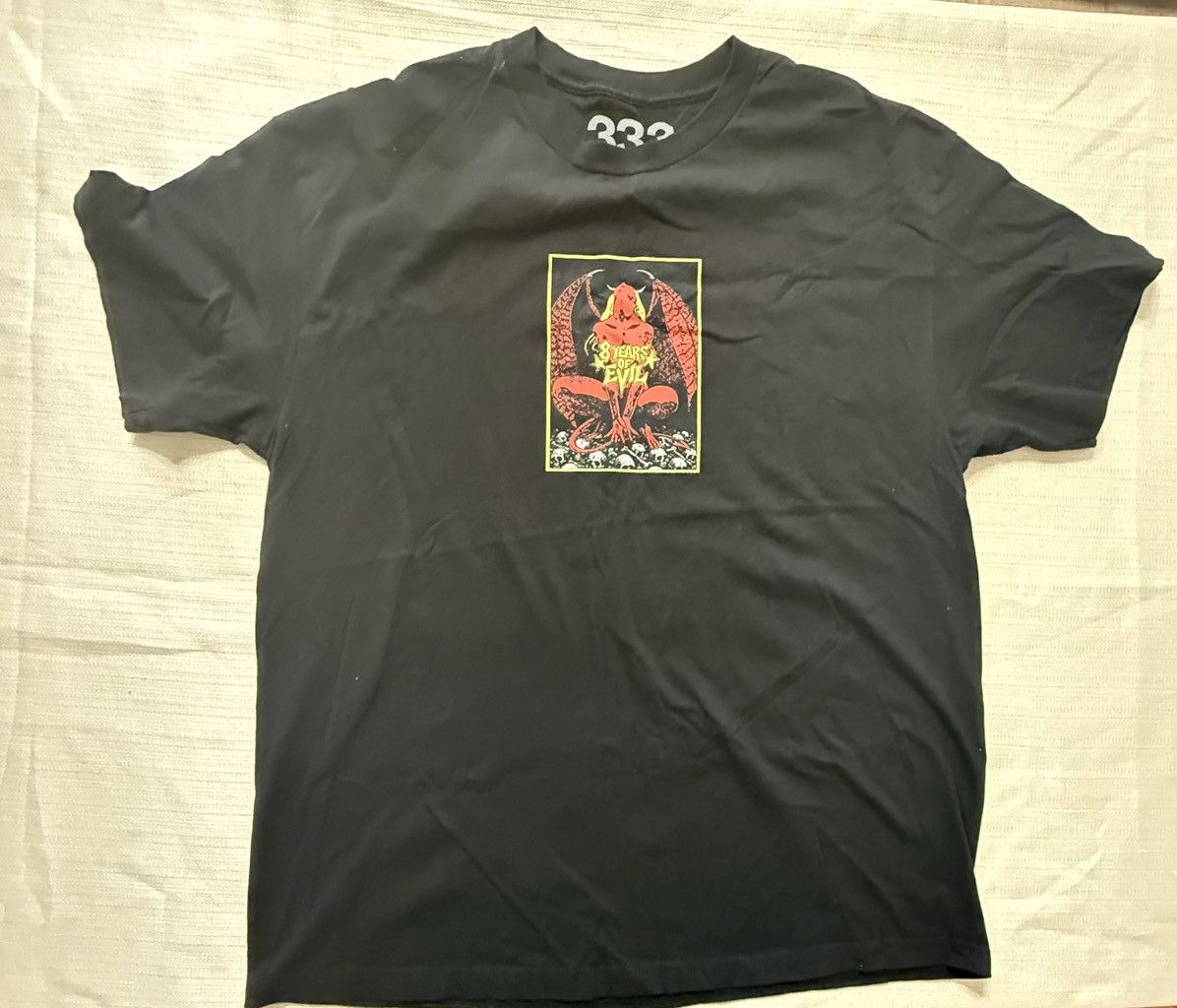 Half Evil HALF EVIL 333 "8 Years of Evil" Succubus Anniversary Tee Size US XL / EU 56 / 4 - 2 Thumbnail