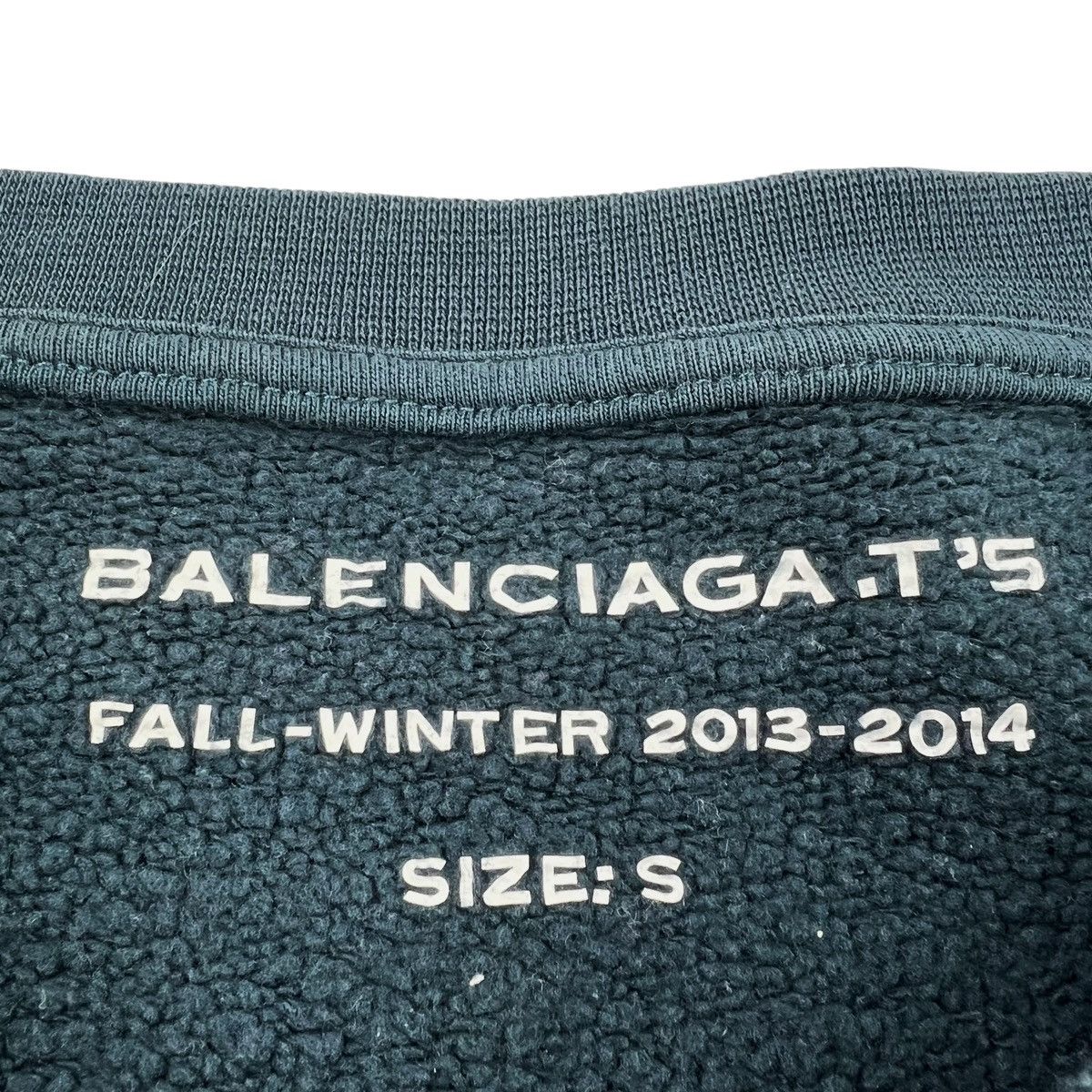 Balenciaga Balenciaga Glitter Girl Navy Sweatshirt Size US XS / EU 42 / 0 - 3 Thumbnail