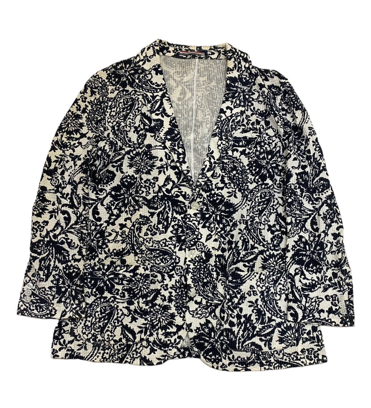 Japanese Brand Art X Esatto Design Blazer Jacket Size US L / EU 52-54 / 3 - 1 Thumbnail