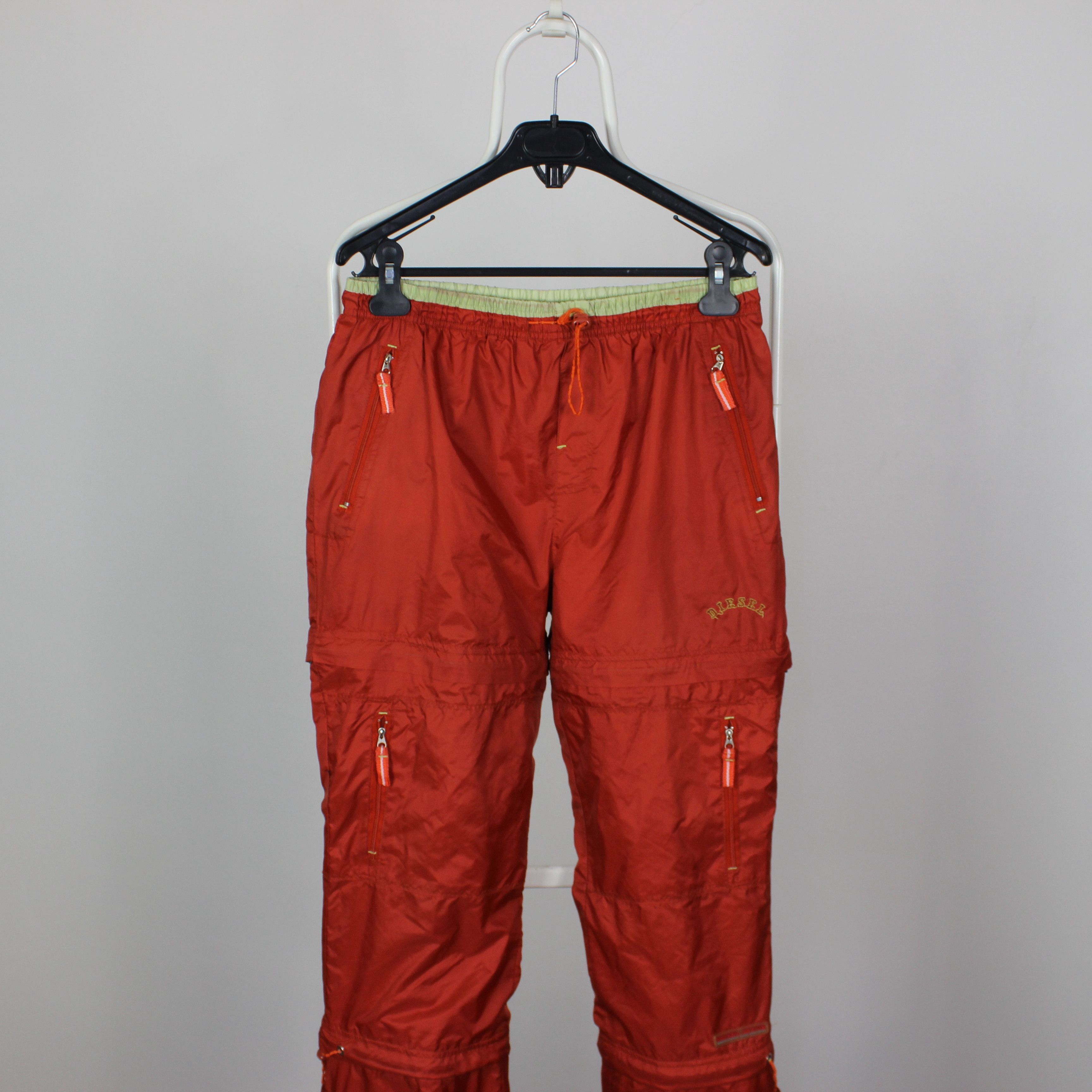 Diesel Diesel pants nylon women kids XS orange 3v1 Size 26" / US 2 / IT 38 - 1 Thumbnail