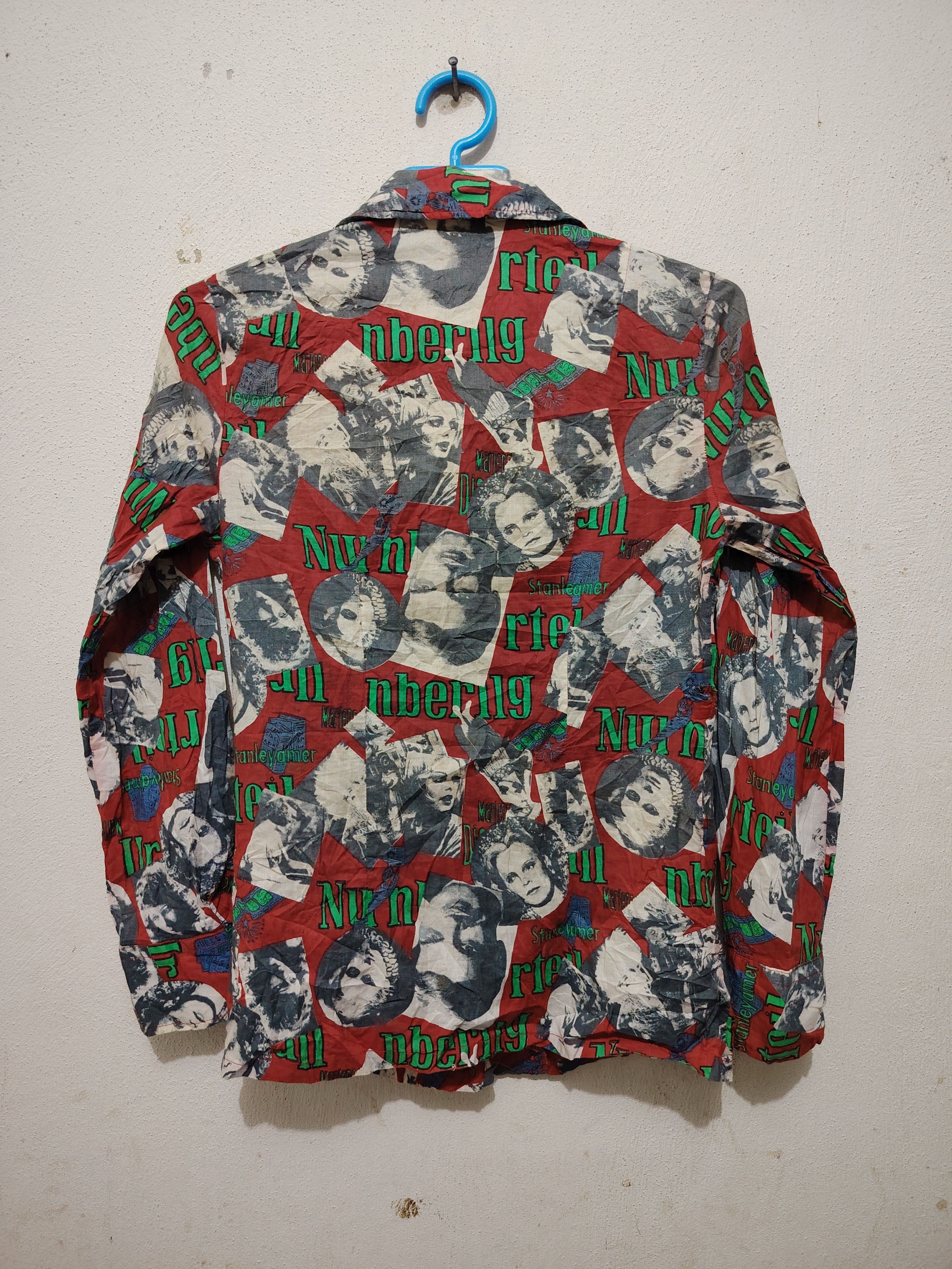 Vintage Rare!!! art celebrity design full printed shirt button up Size XS / US 0-2 / IT 36-38 - 10 Thumbnail