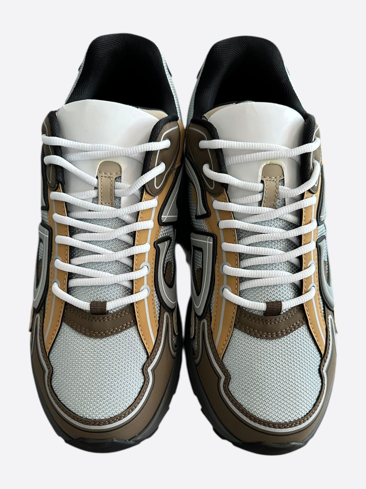 Dior Dior Brown & Black B30 Sneakers Size US 13 / EU 46 - 2 Thumbnail