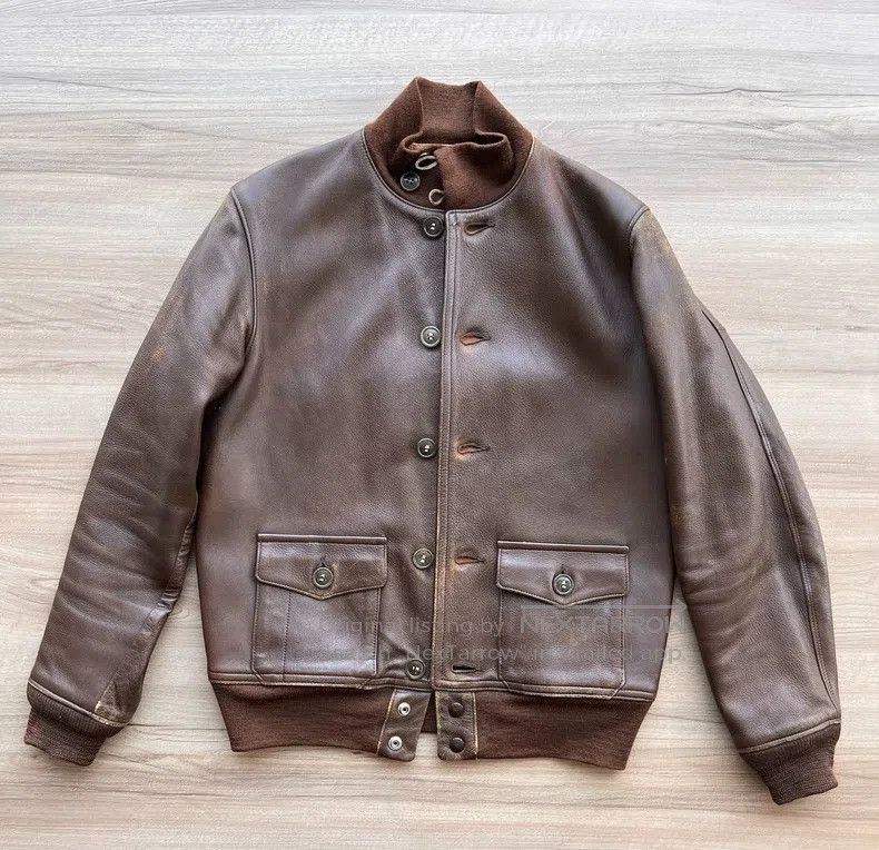 The Real McCoy's The Real McCoys Goatskin flight jacket Size US M / EU 48-50 / 2 - 1 Thumbnail