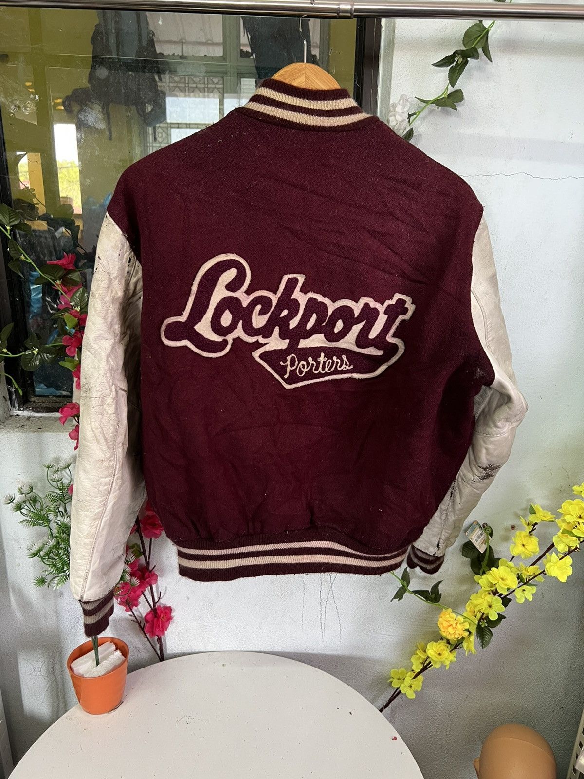 Delong × Vintage Vintage Delong Varsity Jacket Size US L / EU 52-54 / 3 - 1 Thumbnail