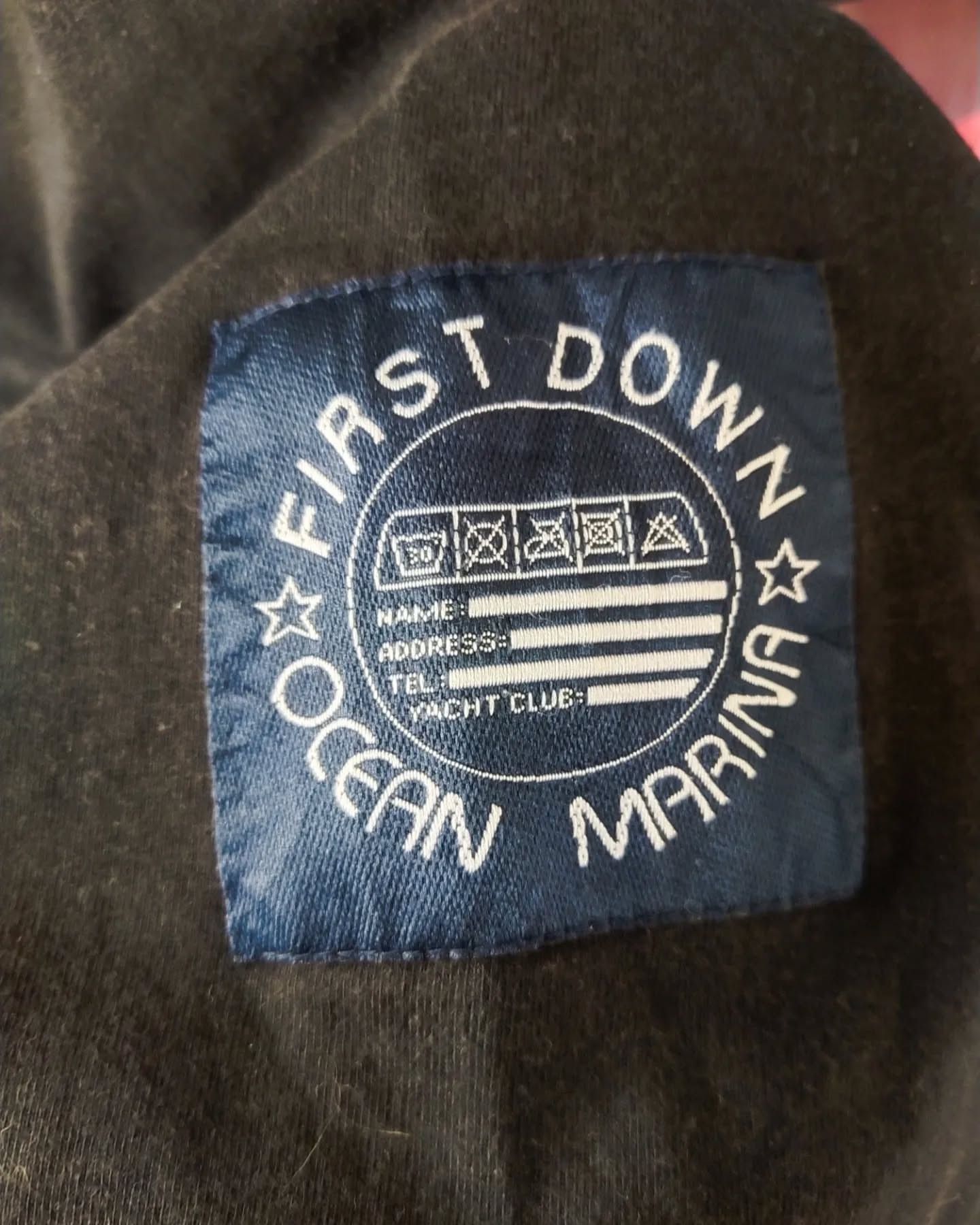 Vintage Vintage First Down Ocean Marina Graphic T-Shirt Made in USA Size US XL / EU 56 / 4 - 3 Thumbnail