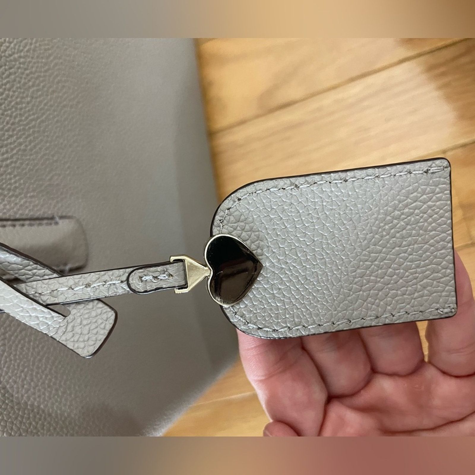 Kate Spade Kate Spade Elegant Gray Satchel Size ONE SIZE - 5 Thumbnail