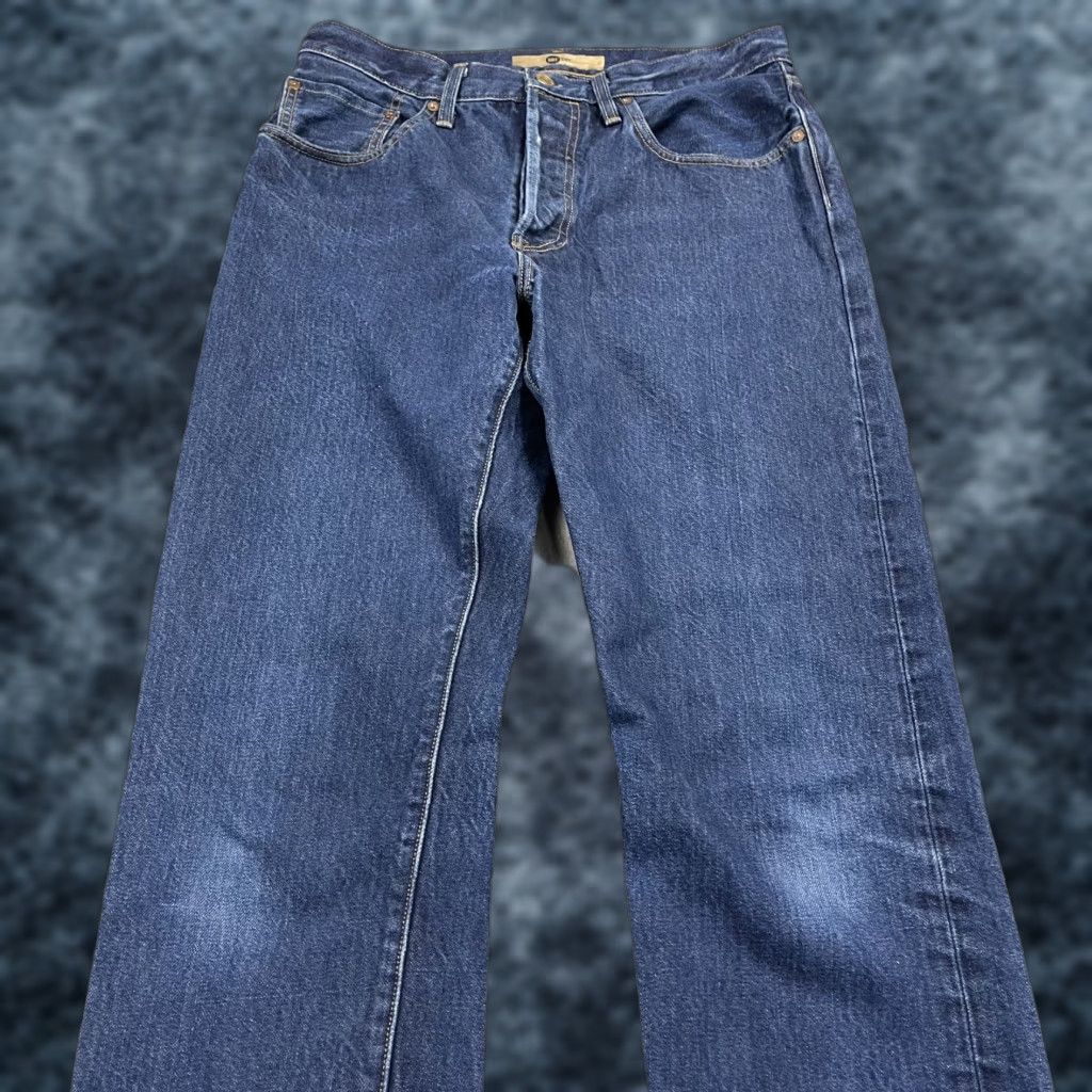 Levi's Levis 501 Jeans Mens 30x30 Blue Button Fly Limited Edition Day Selvedge Denim Shirt? Size US 30 / EU 46 - 1 Thumbnail