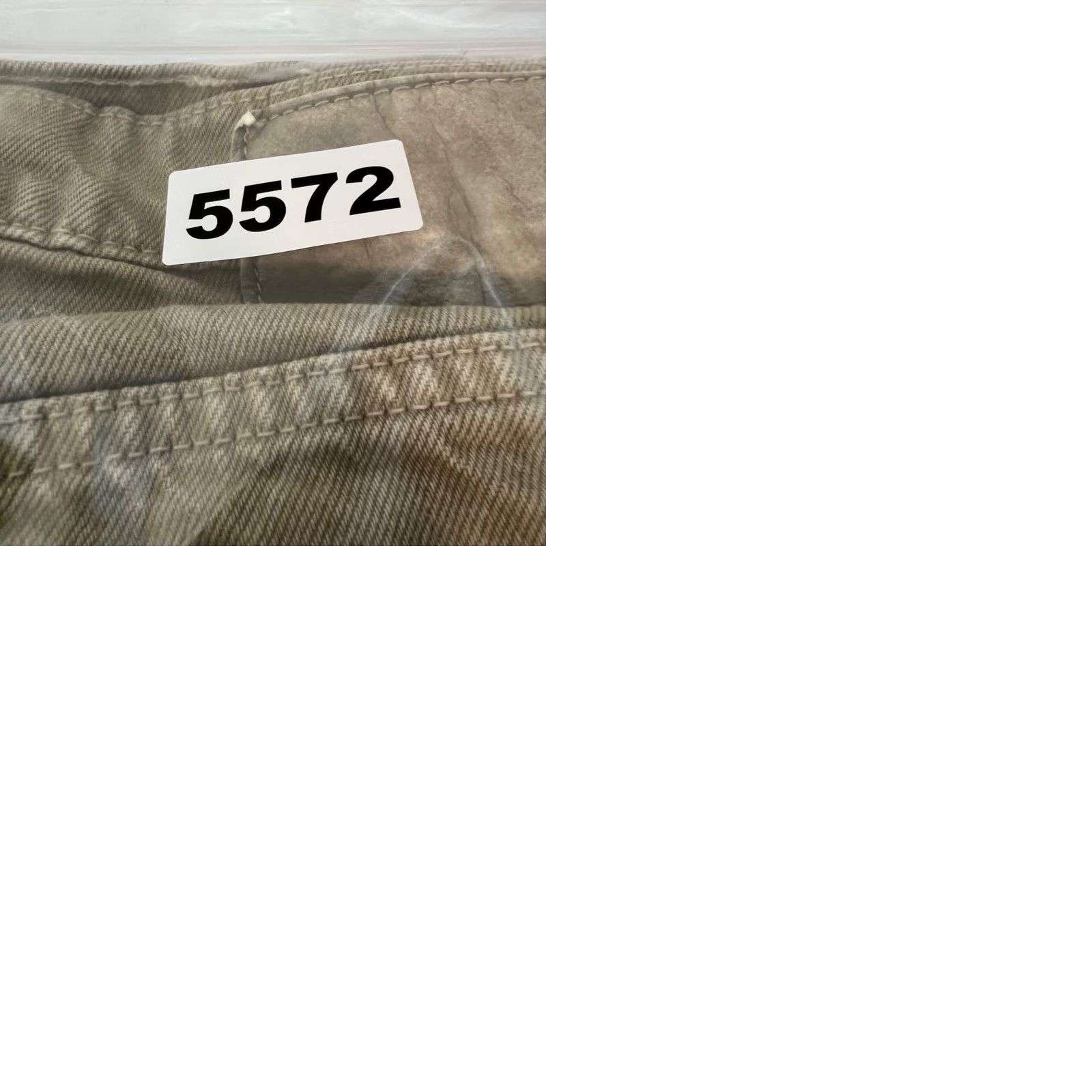 Mango Mango Mens Pants Beige Slim Tapered Leg Cotton Blend Casual Flat Front 34 Inseam 28 Size US 34 / EU 50 - 9 Thumbnail