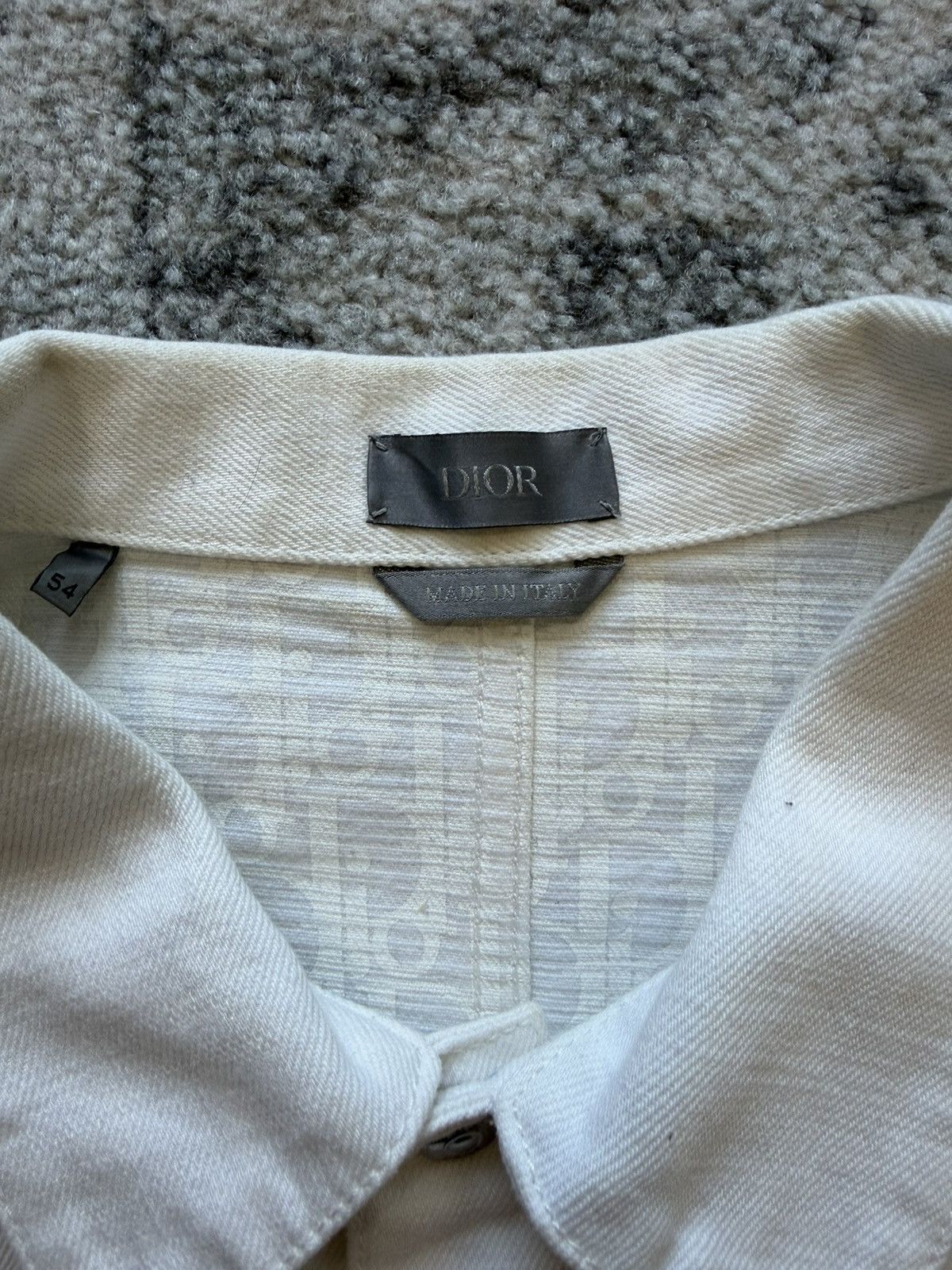 Dior Dior Oblique Kenny Scharf White Jacket Size US L / EU 52-54 / 3 - 5 Thumbnail