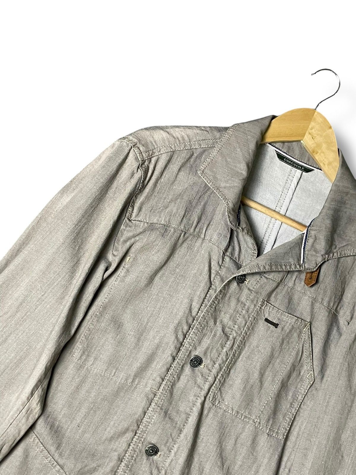 Japanese Brand × Vintage Crocodile Brand Button Jacket (61) Size US L / EU 52-54 / 3 - 5 Thumbnail
