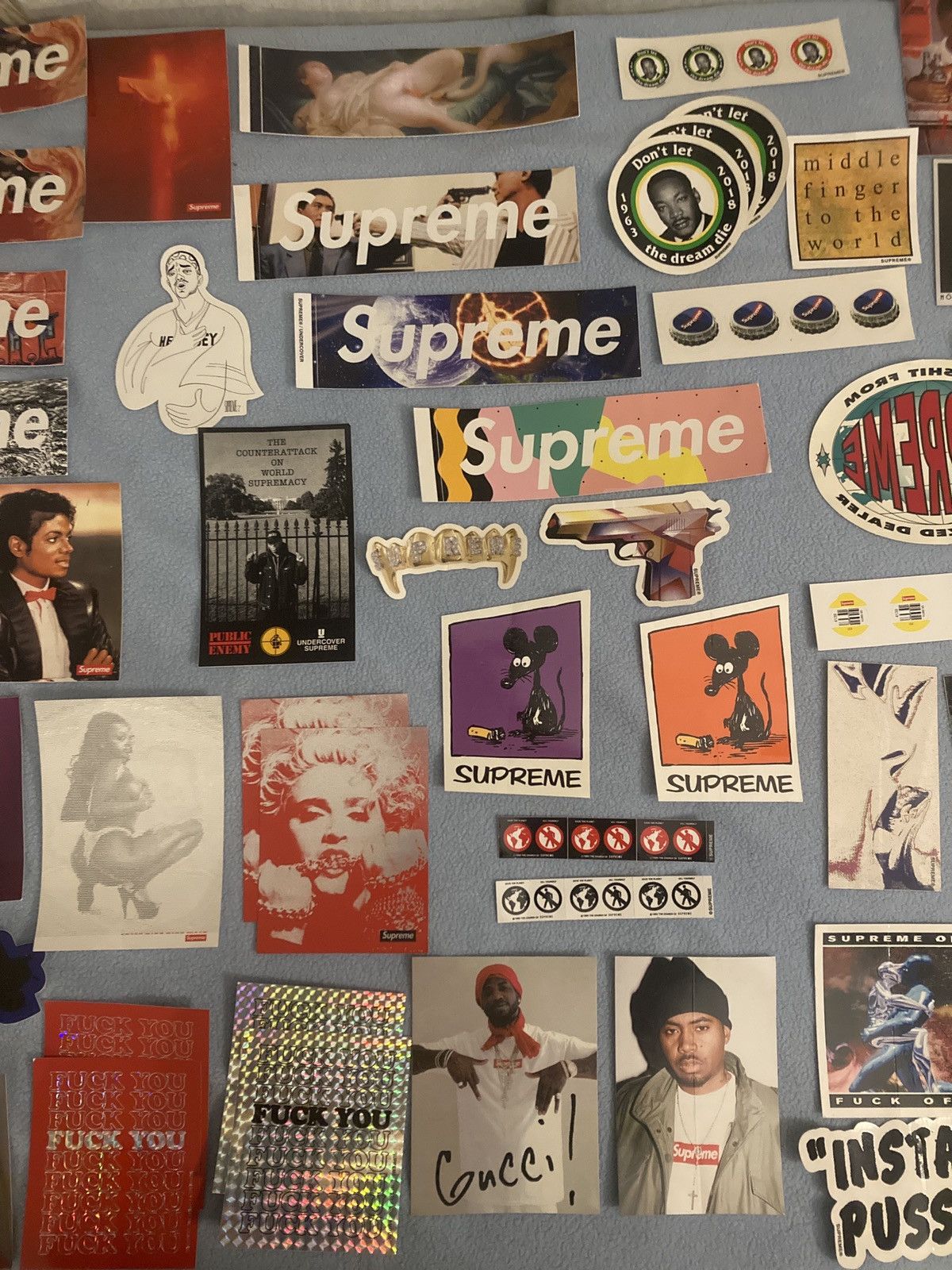 Band Tees × Supreme Supreme Sticker Lot 120+ Size ONE SIZE - 16 Thumbnail