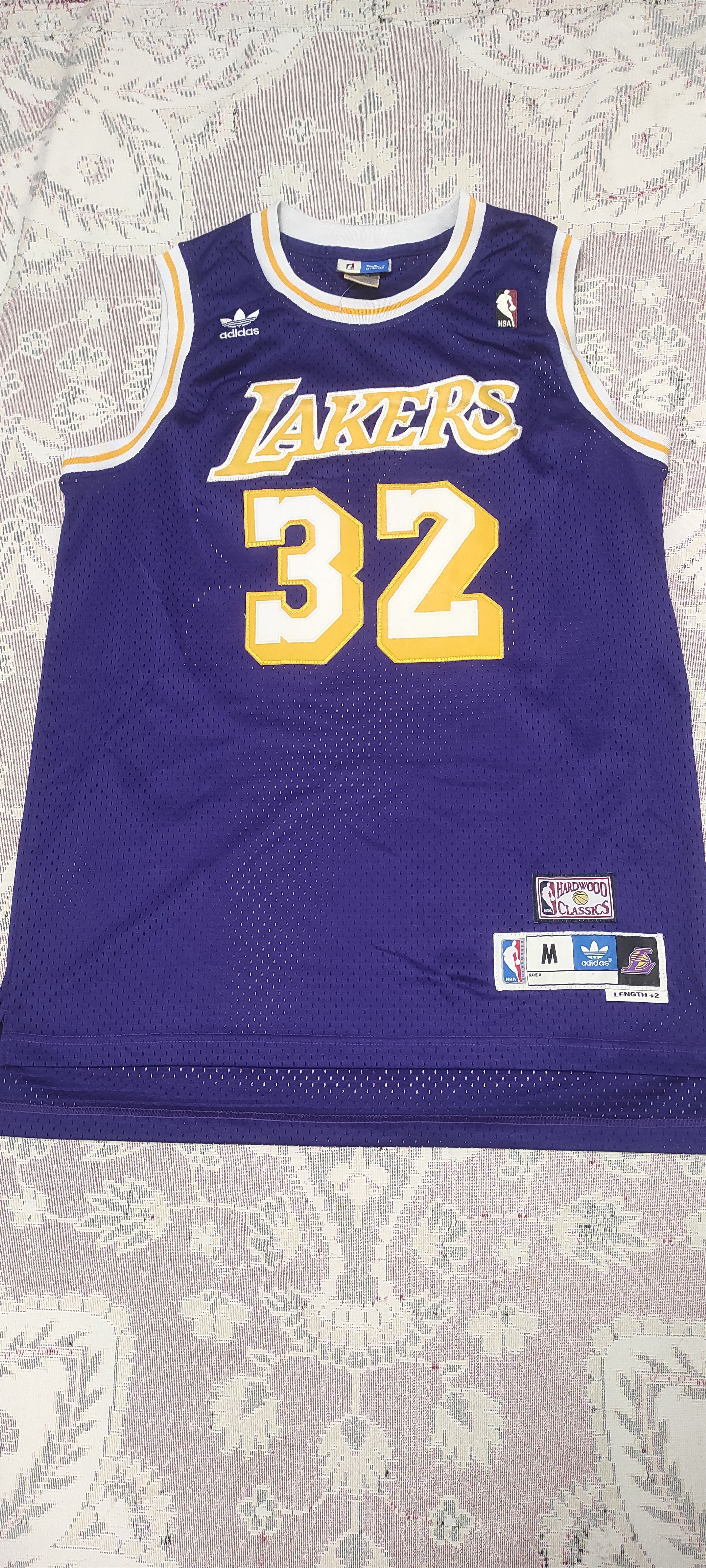 Adidas Lakers Jersey Johnson shirt adidas NBA Size US M / EU 48-50 / 2 - 1 Thumbnail