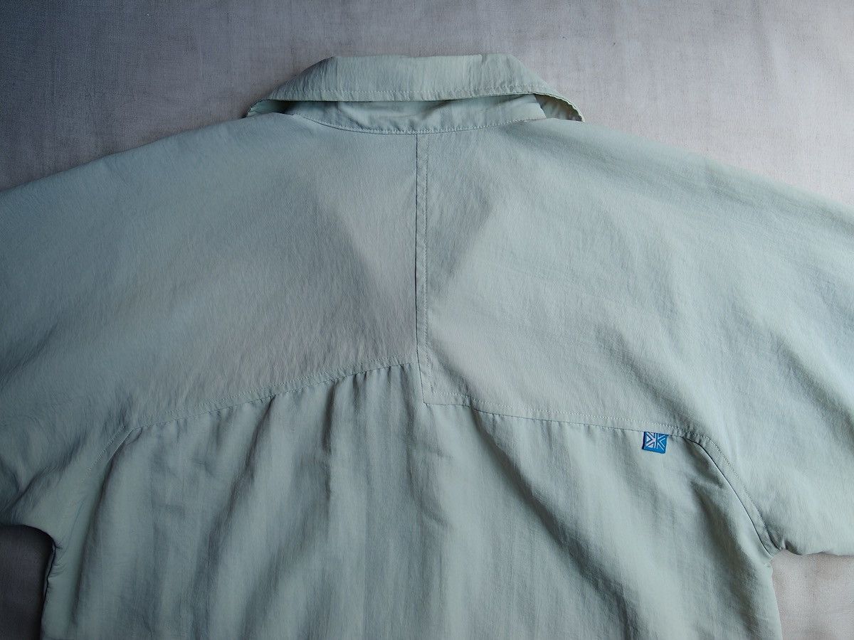 Karrimor karrimor Mint Green Nylon Short Sleeve Shirt M Vintage Size US M / EU 48-50 / 2 - 4 Thumbnail
