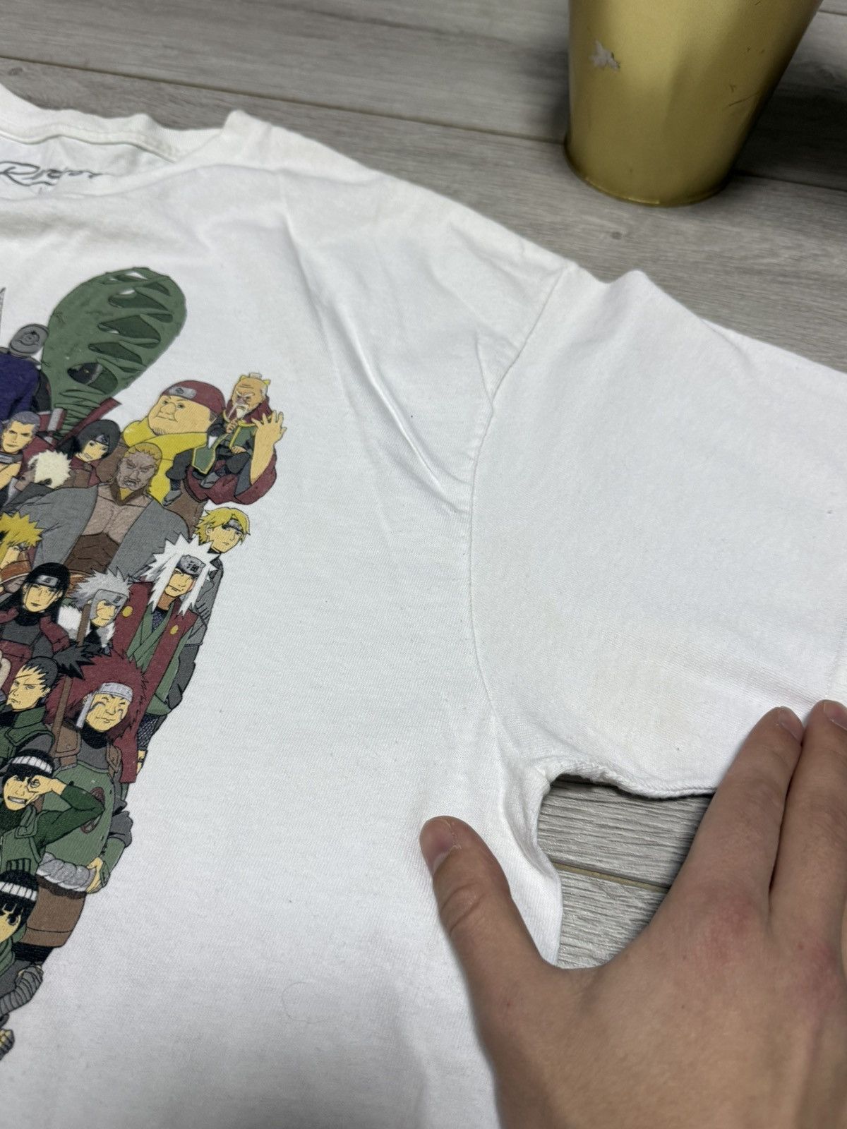 Reason Naruto big logo team squad characters anime Japan tee shirt Size US XL / EU 56 / 4 - 8 Thumbnail