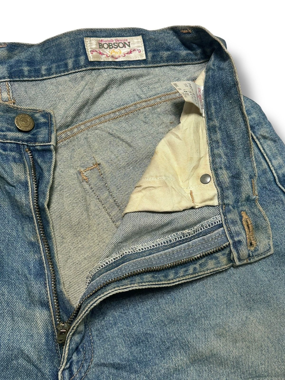 Japanese Brand Bobson Vintage Baggy Loose Style With Faded and Mudwash Size US 32 / EU 48 - 8 Thumbnail